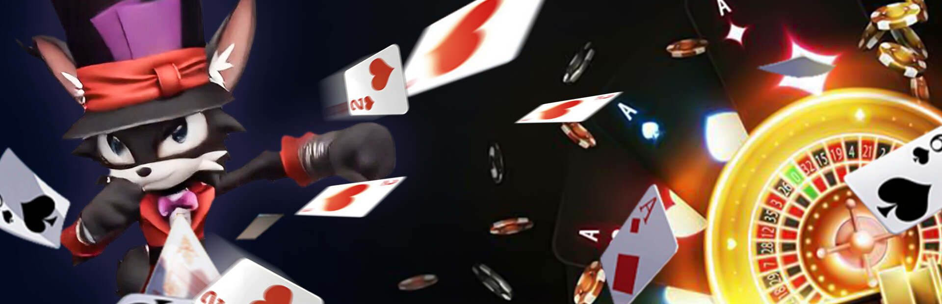 愿你拿一手同花顺 May the cards lay out a straight
