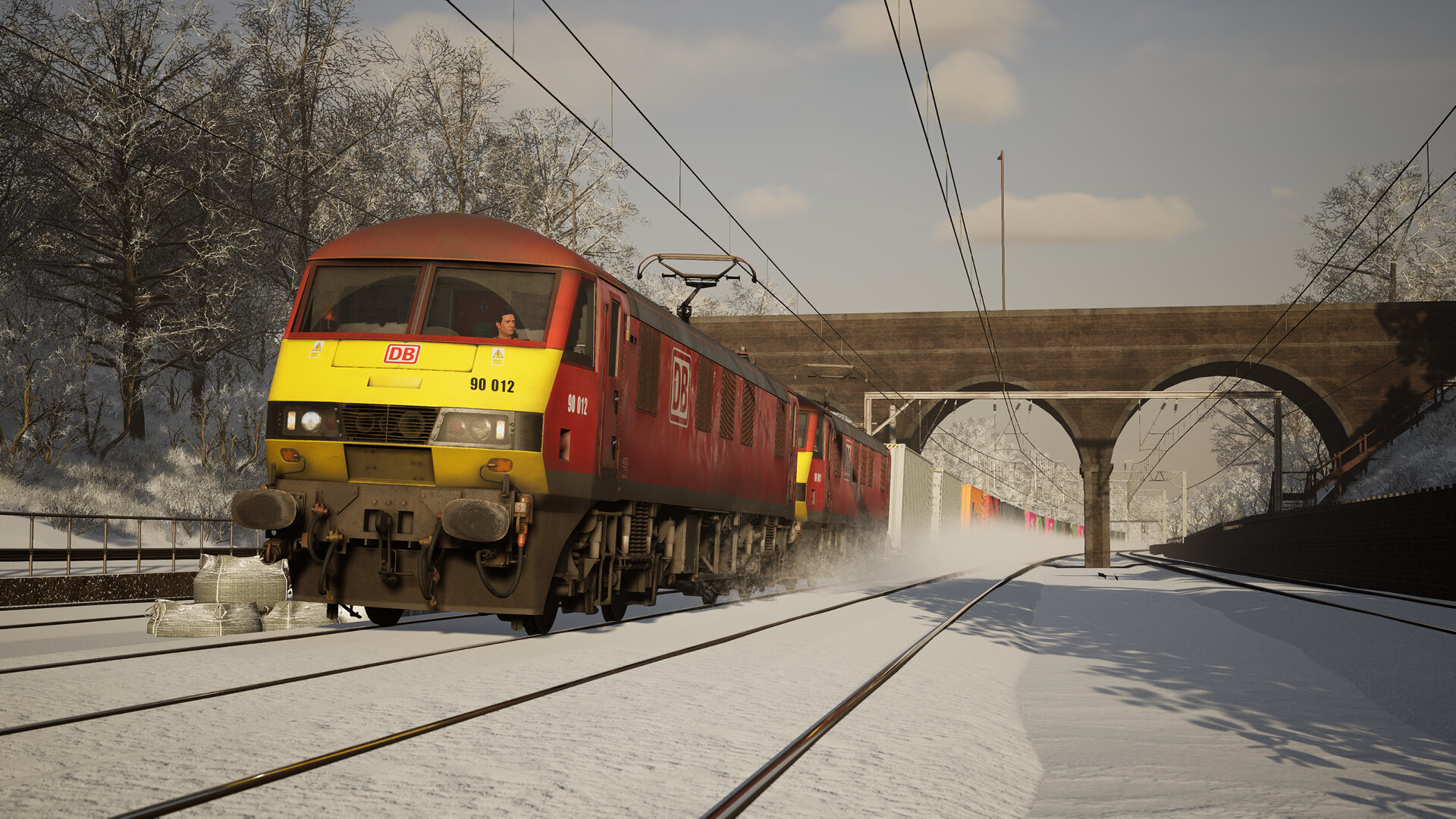 Train Sim World® 6: BR Class 90 Electric Freight Loco Add-On  screenshot 6