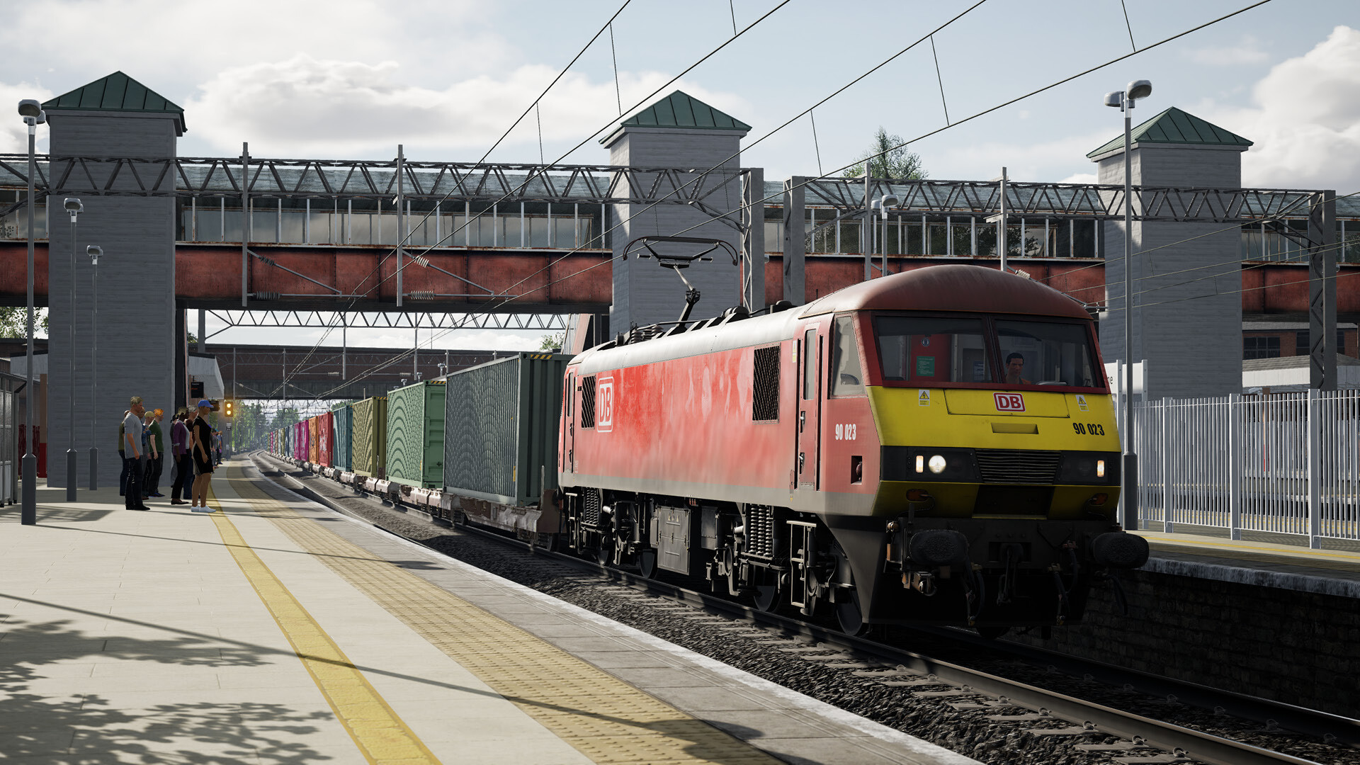Train Sim World® 6: BR Class 90 Electric Freight Loco Add-On  screenshot 1