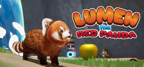 Lumen the Red Panda — Steam header