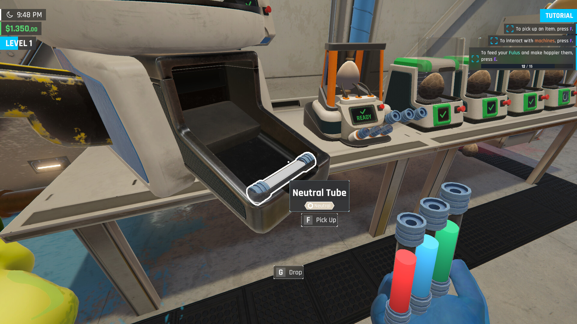 Monster Lab Simulator: Prologue screenshot 1