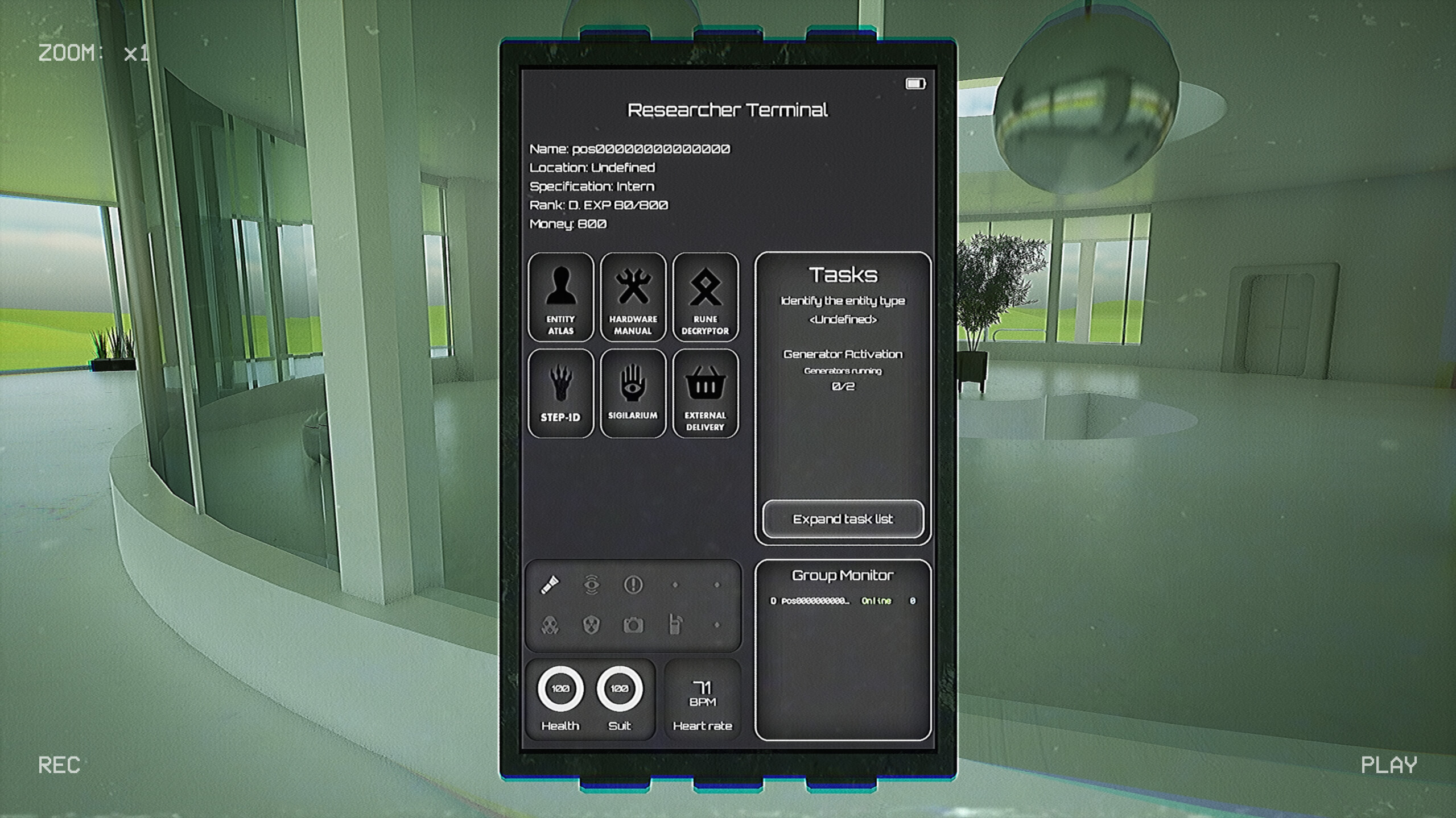 Entity Research Group screenshot 6