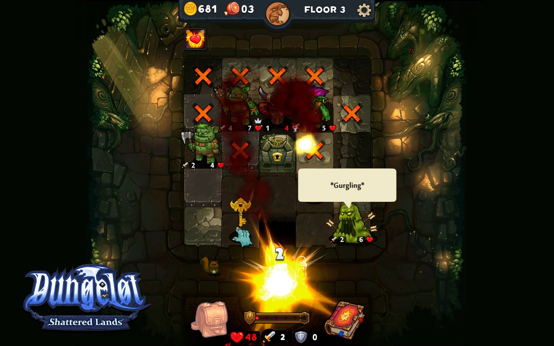 Dungelot : Shattered Lands screenshot 2