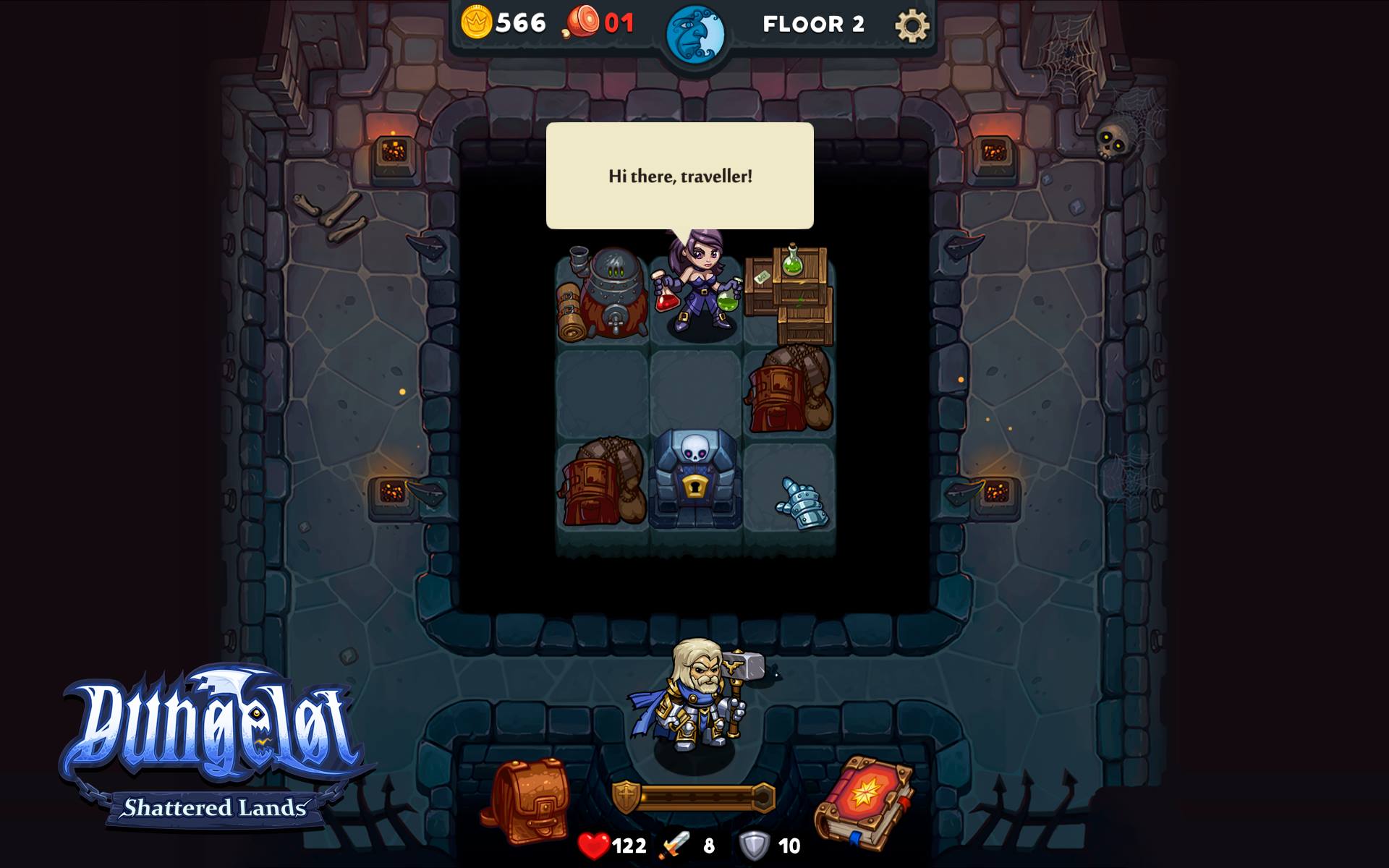 Dungelot : Shattered Lands screenshot 1