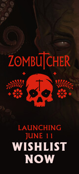 ZOMBUTCHER - tampilan toko daging dan crafting