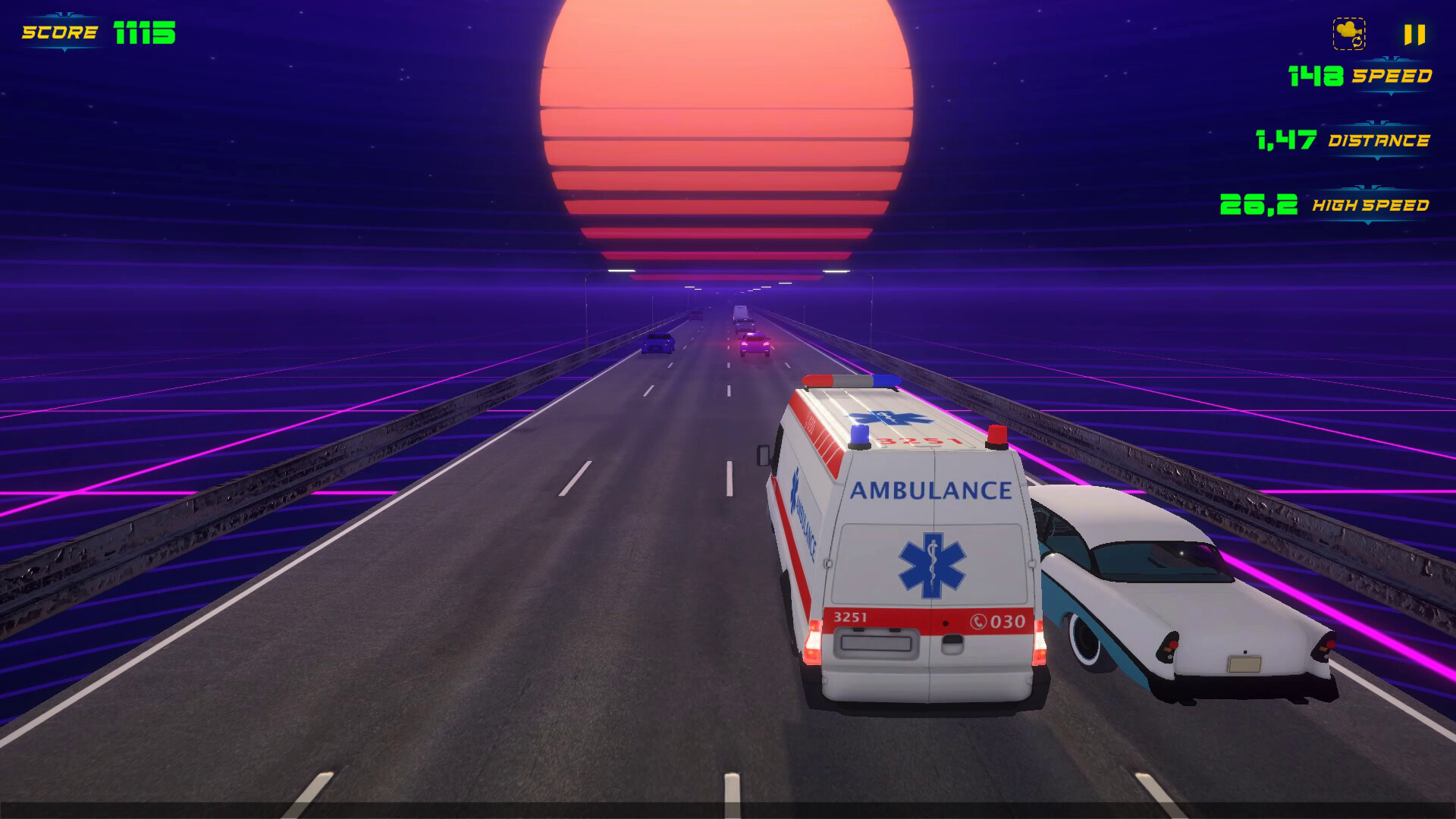 Neon Rush Highway screenshot 9