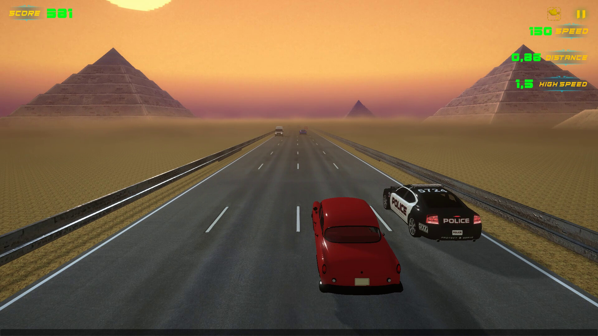 Neon Rush Highway screenshot 11
