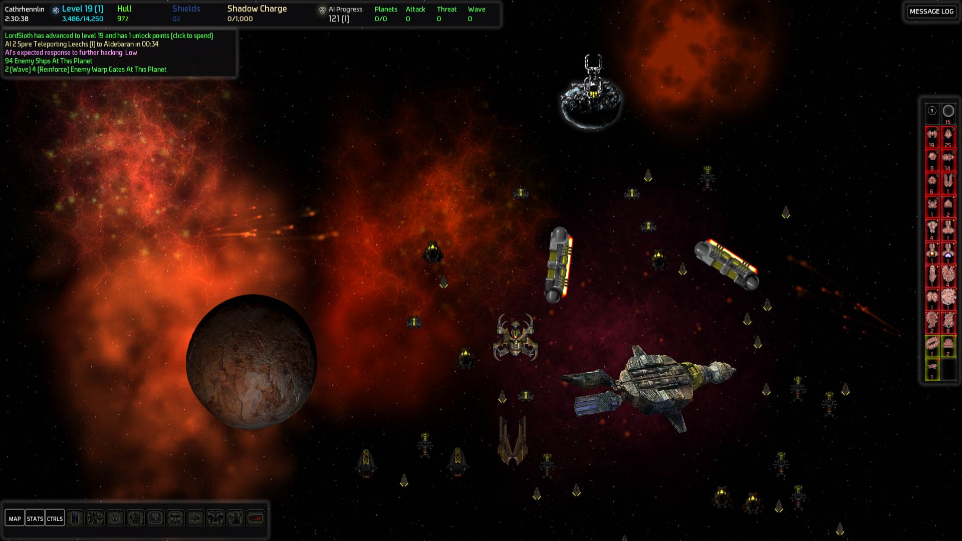 AI War: Ancient Shadows screenshot 1