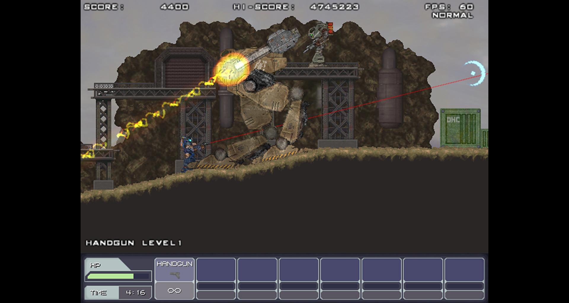 STEEL STRIDER screenshot 1