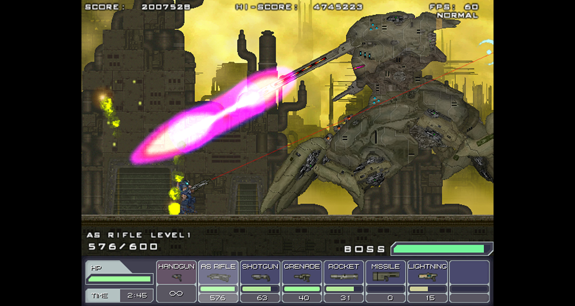 STEEL STRIDER screenshot 13