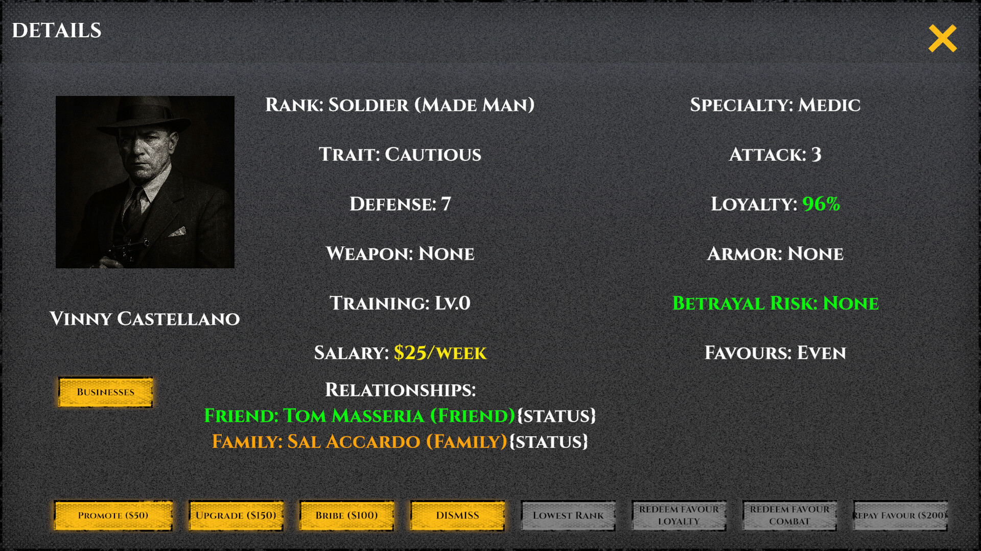 Noir Tycoon screenshot 8