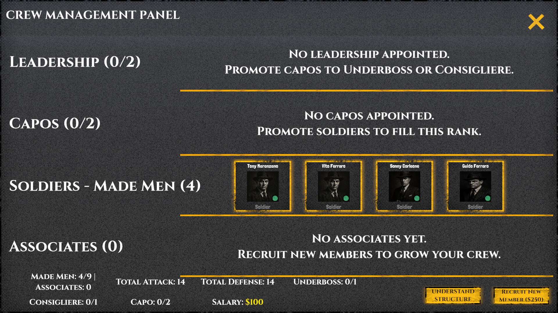Noir Tycoon screenshot 2