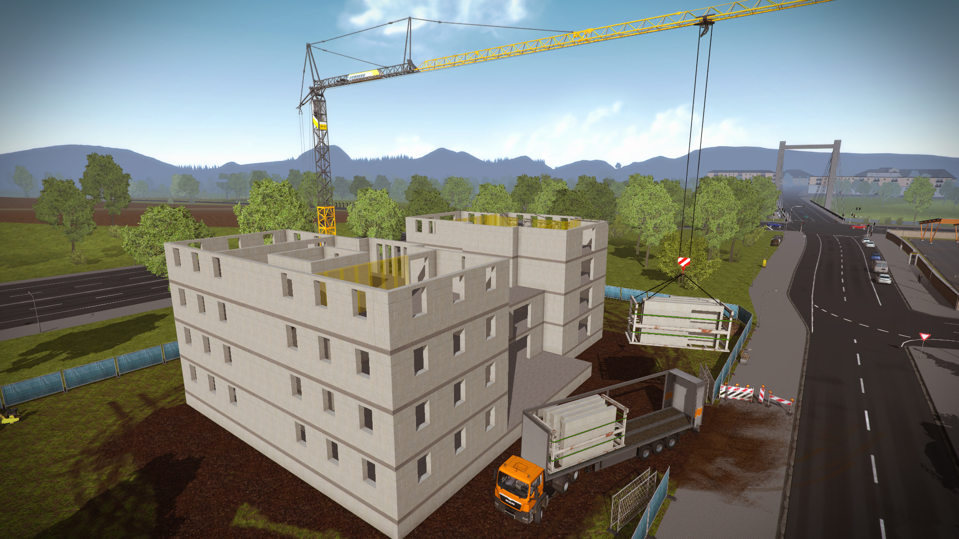 Construction Simulator 2015: St. John’s Hospital Fuchsberg screenshot 2