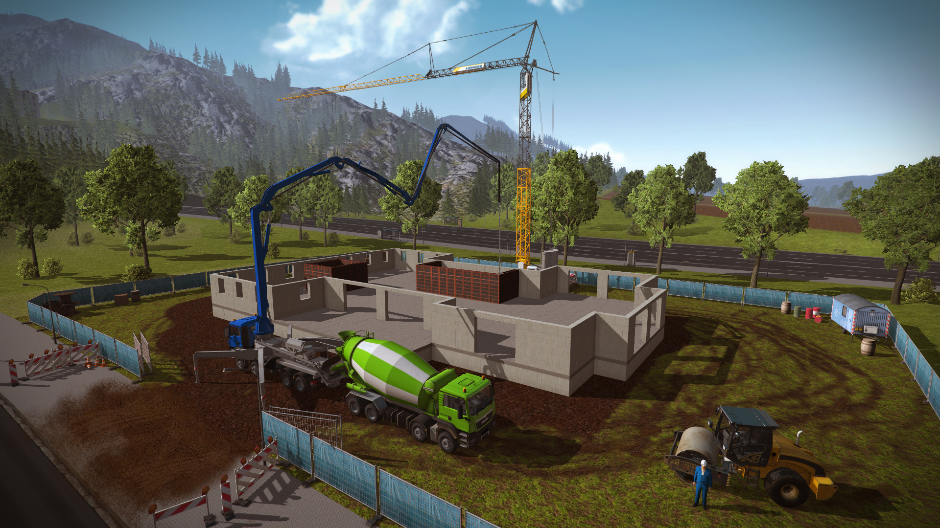 Construction Simulator 2015: St. John’s Hospital Fuchsberg screenshot 1