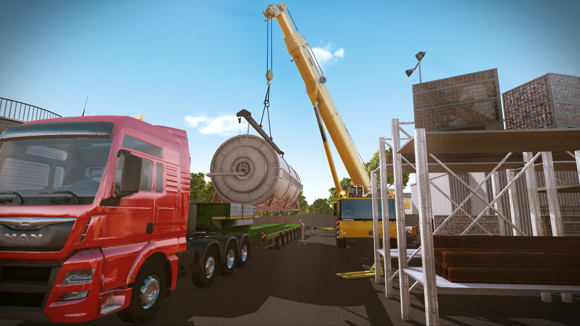 Construction Simulator 2015: Liebherr LTM 1300 6.2 screenshot 3