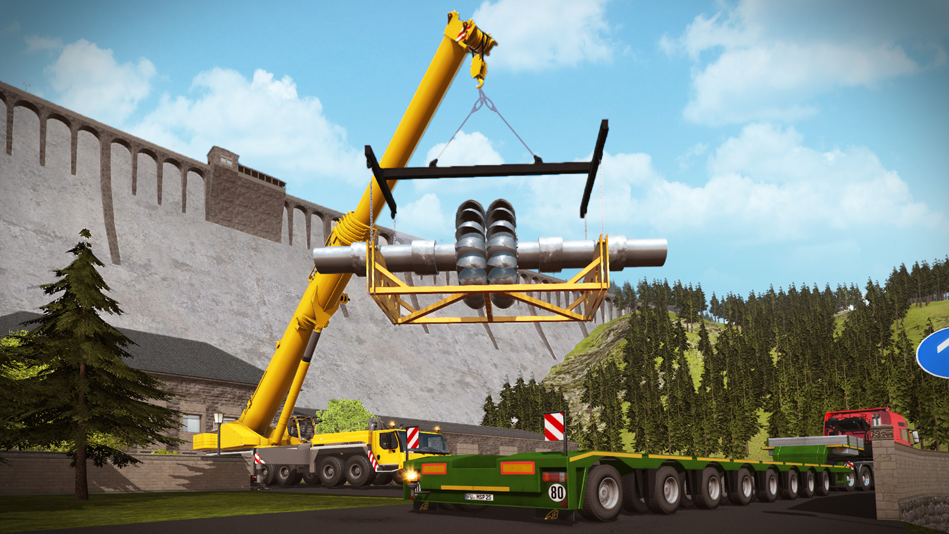 Construction Simulator 2015: Liebherr LTM 1300 6.2 screenshot 6