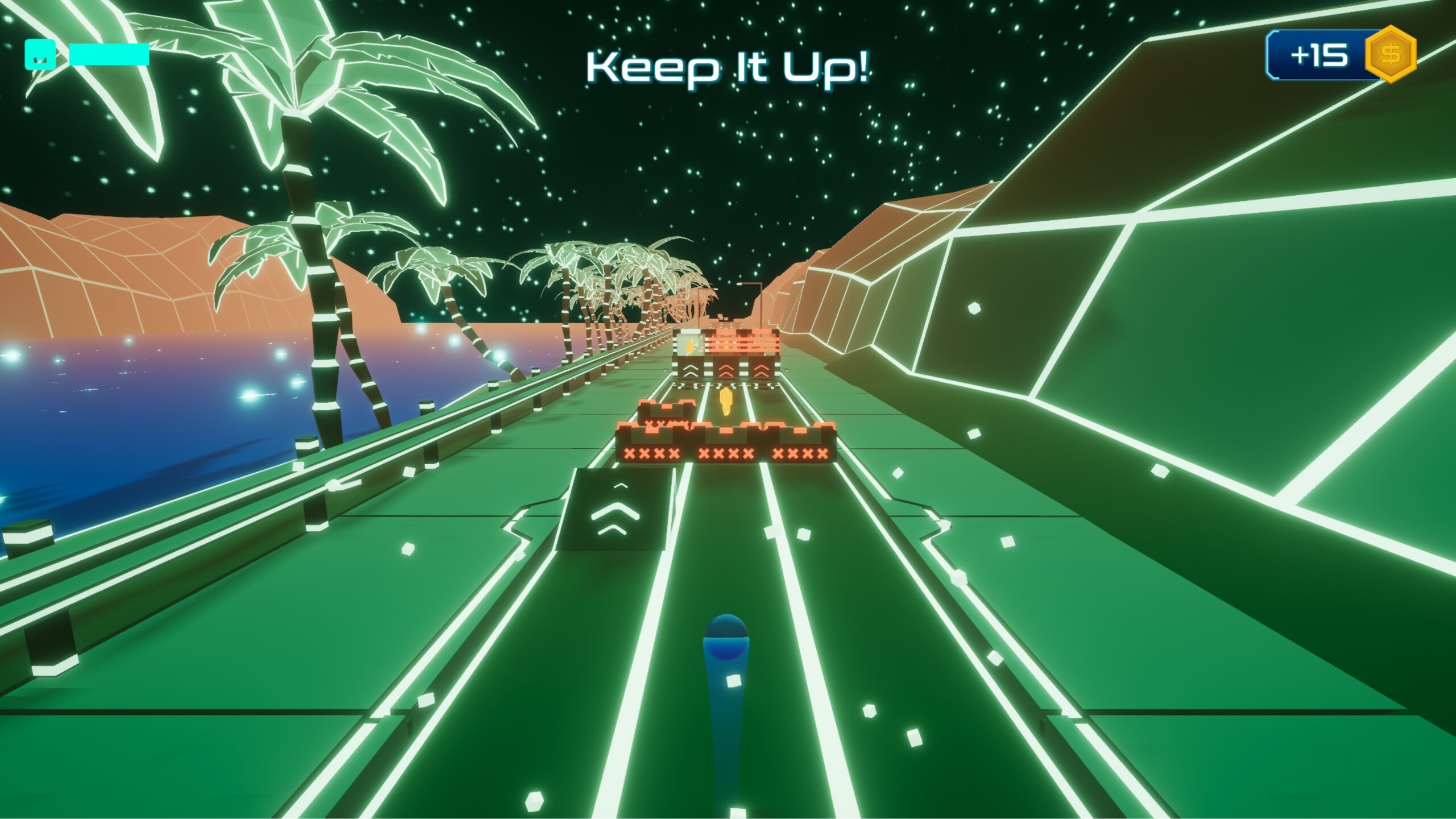 Neon Roller screenshot 1