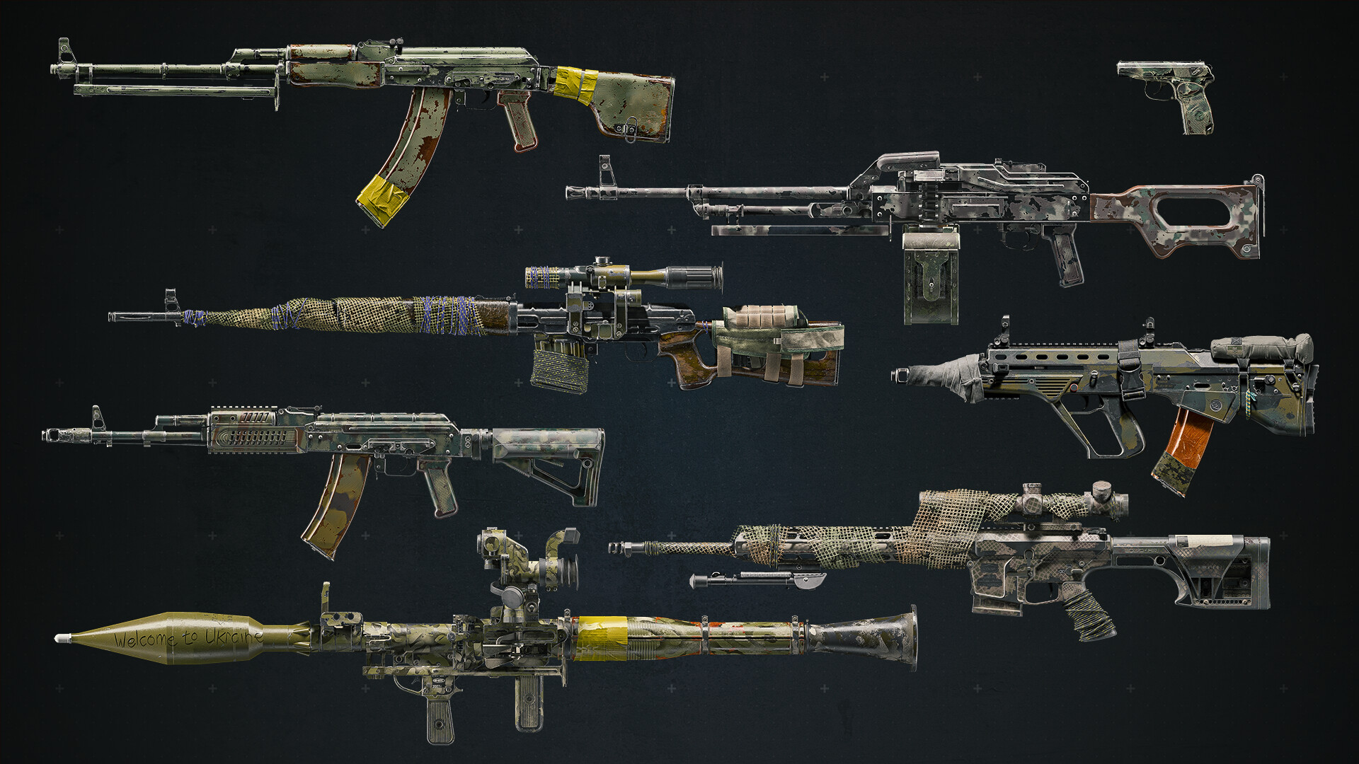 Squad Weapon Skins - Kobzar Pack screenshot 4