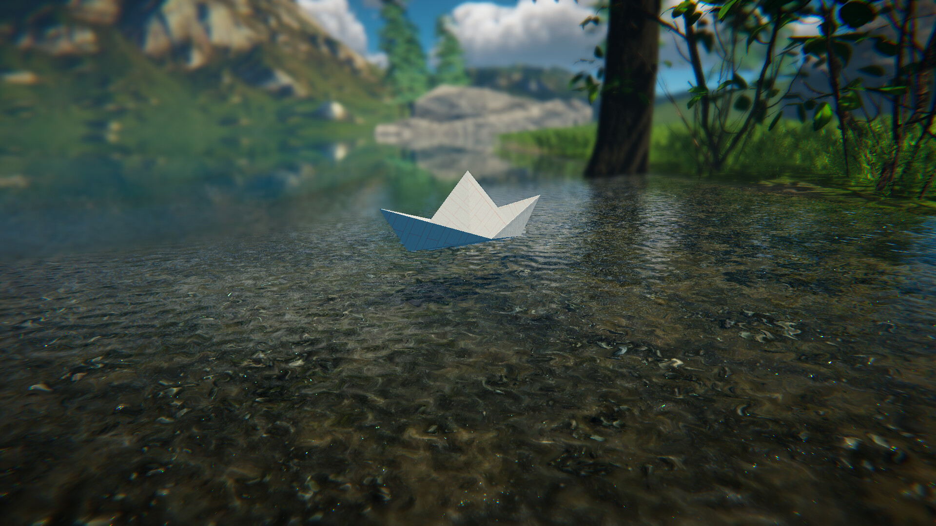 Bottle Can Float - Paper Boat screenshot 1