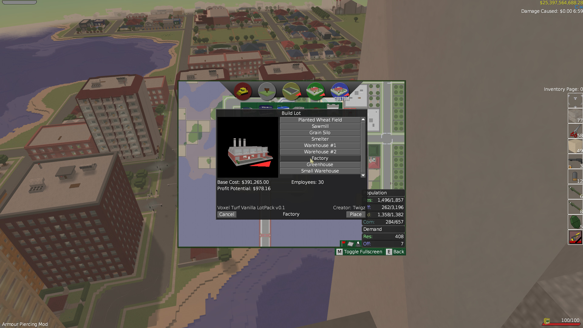 Voxel Turf screenshot 1