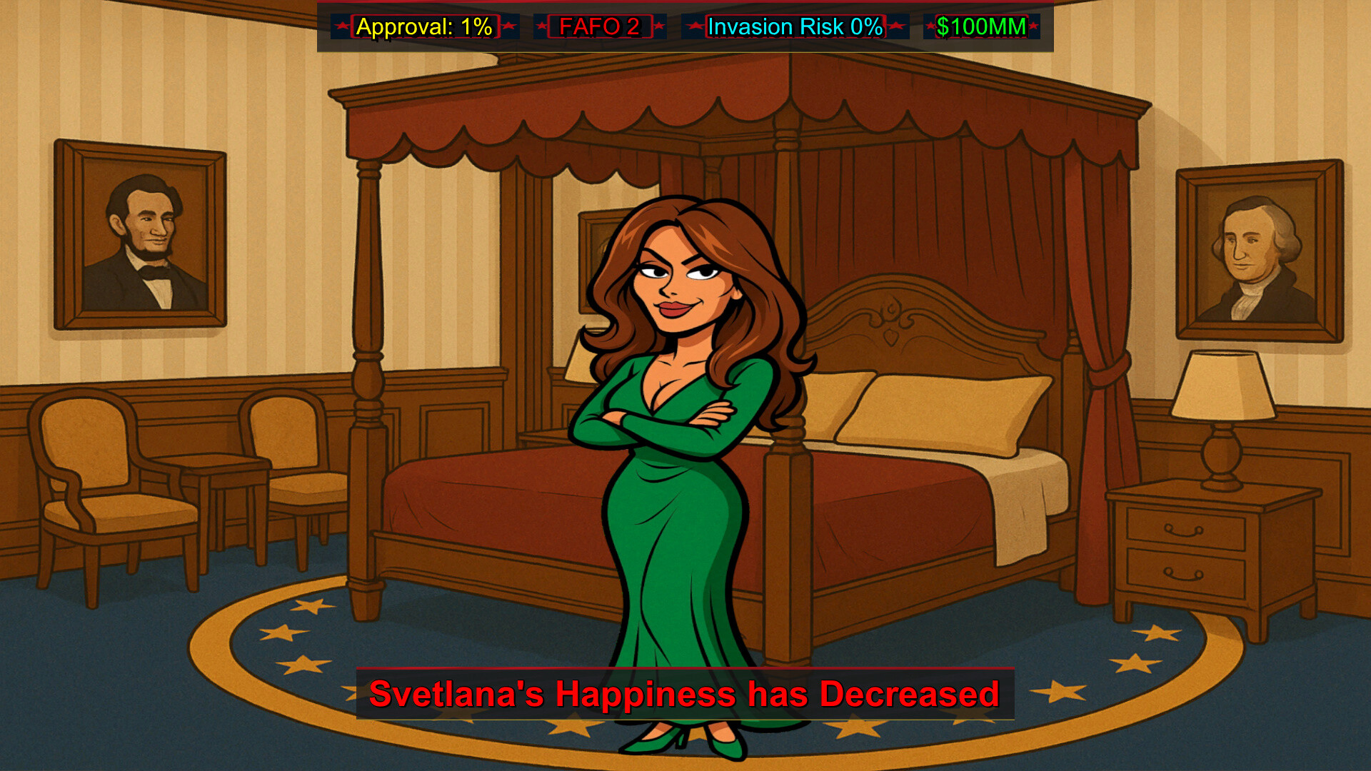 FAFO Executive Order Simulator screenshot 5