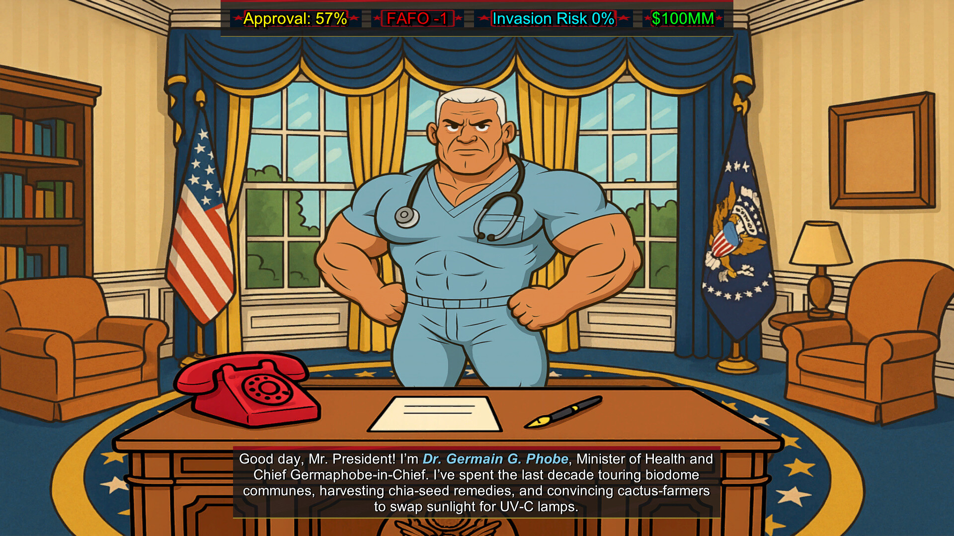 FAFO Executive Order Simulator screenshot 9