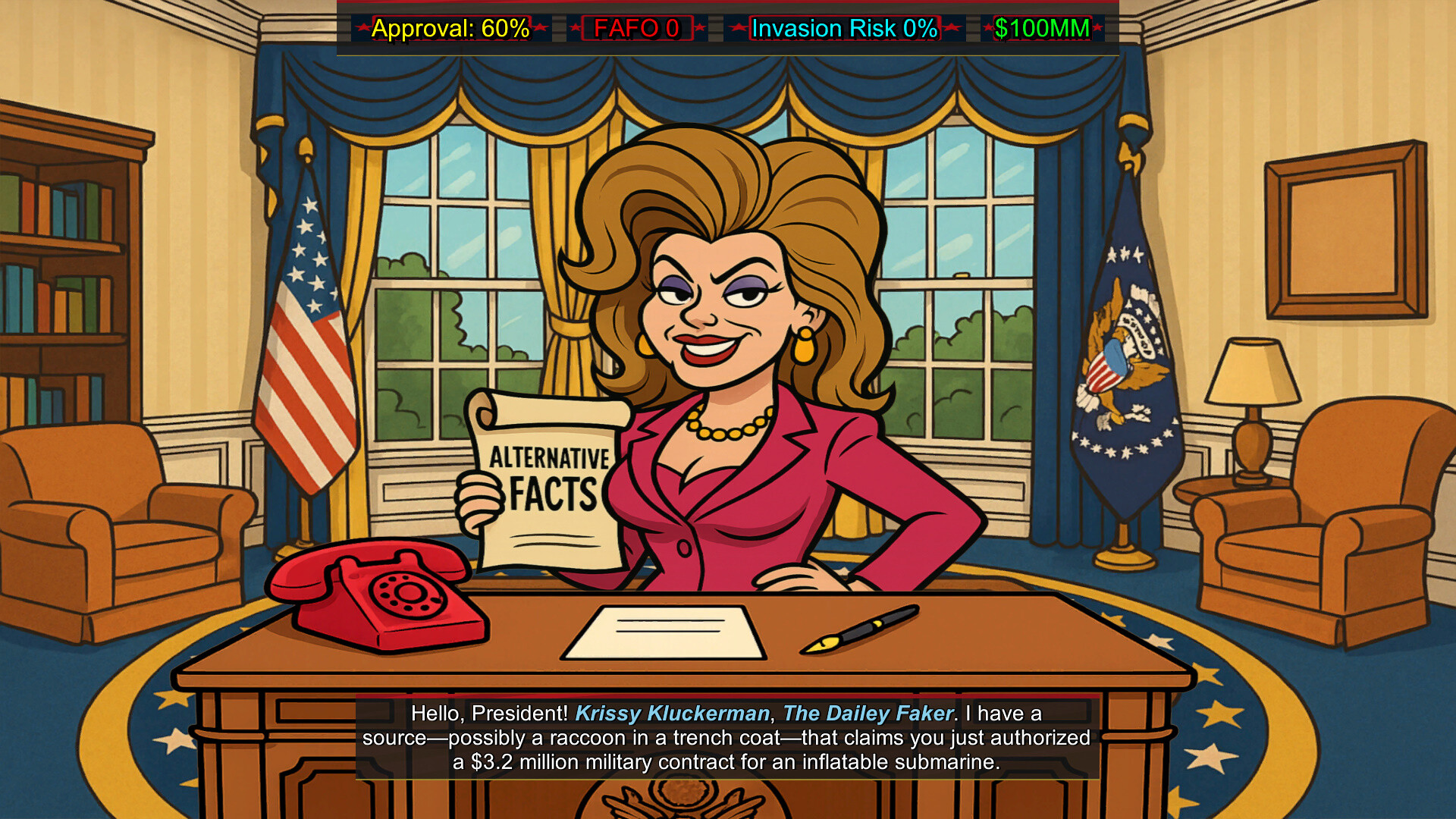 FAFO Executive Order Simulator screenshot 8