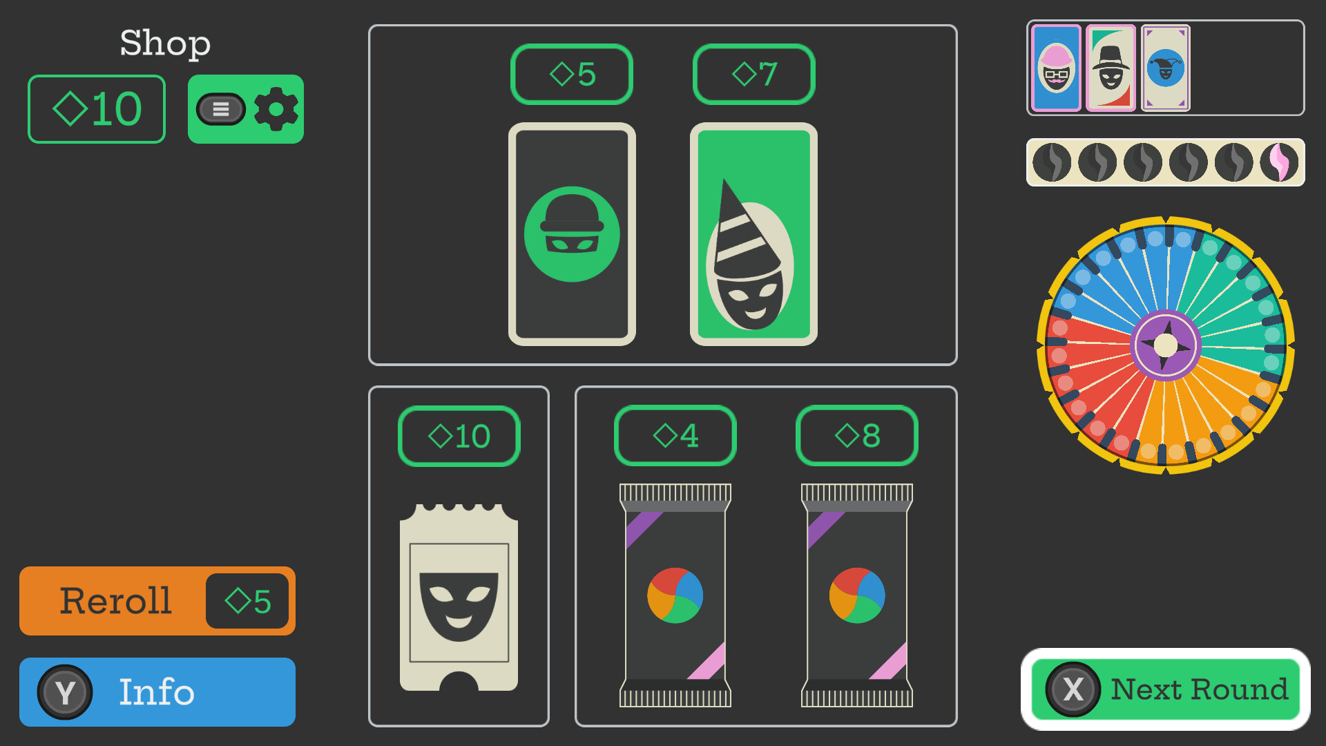 Cardwheel screenshot 5