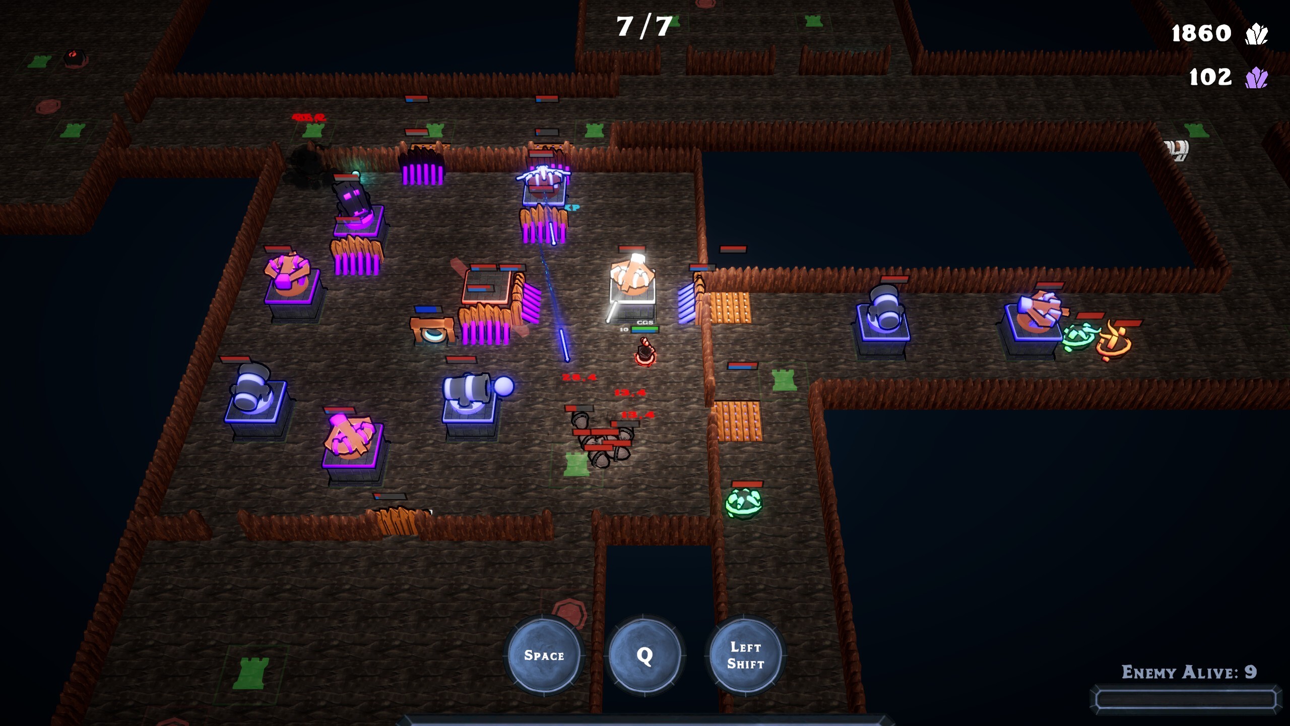 Chthonian TD screenshot 5