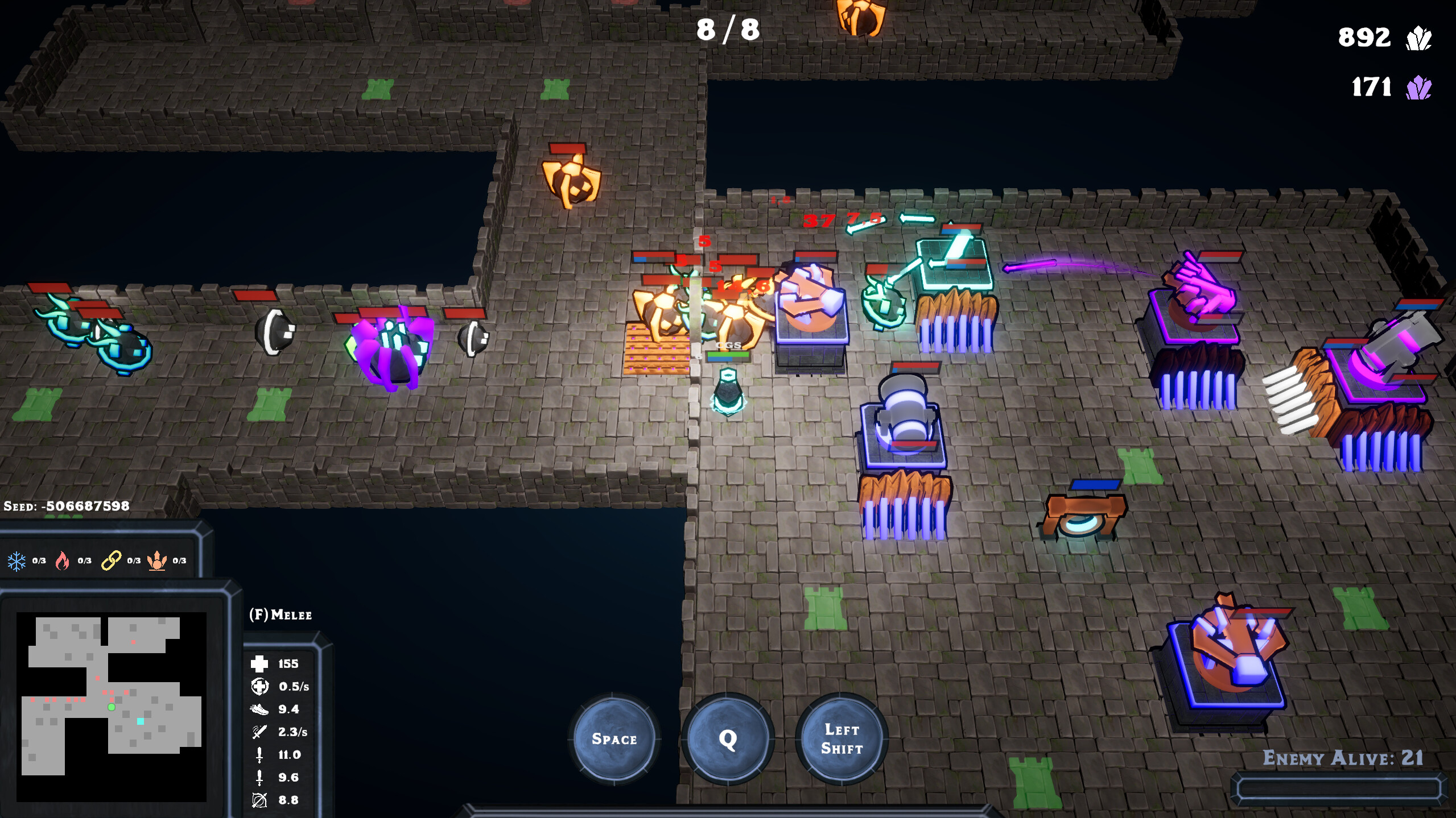Chthonian TD screenshot 2
