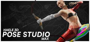 HAELE 3D - Pose Studio Max - Anatomy Drawing References