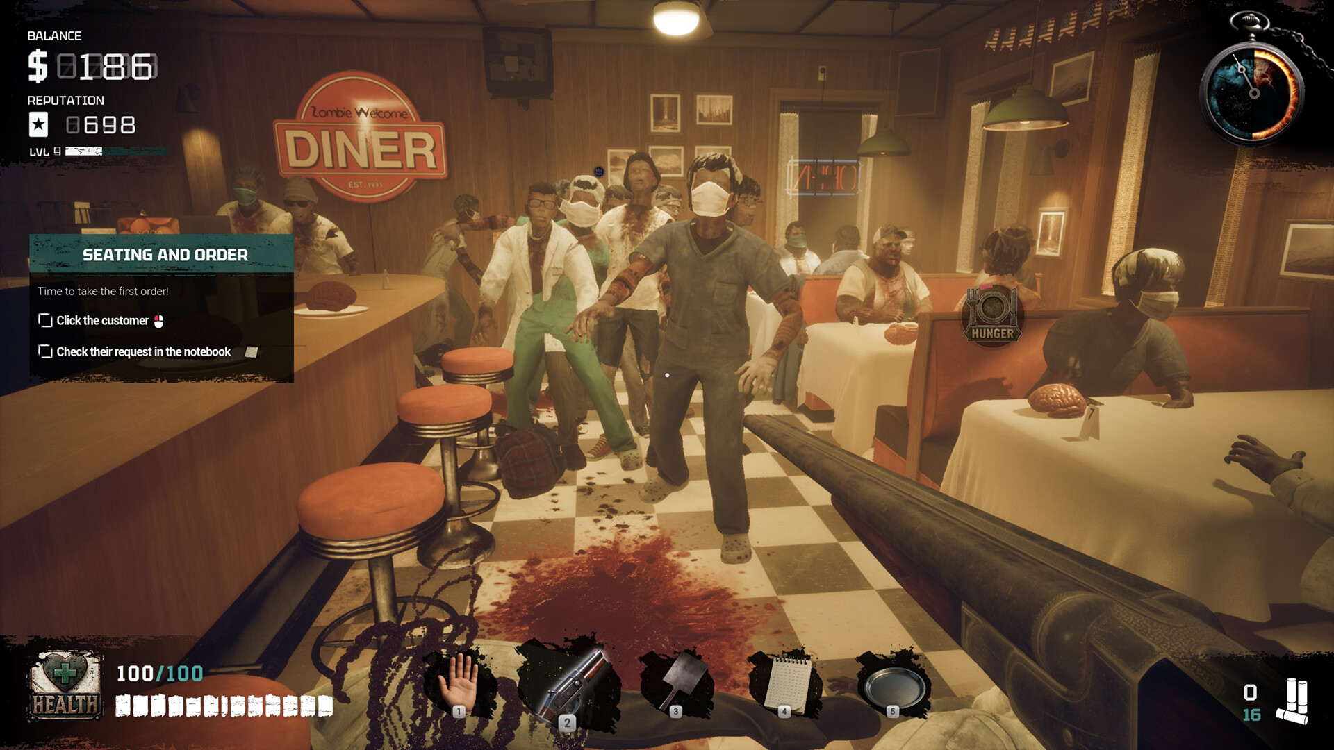 Zombie Diner Simulator 🥩 💀 screenshot 10