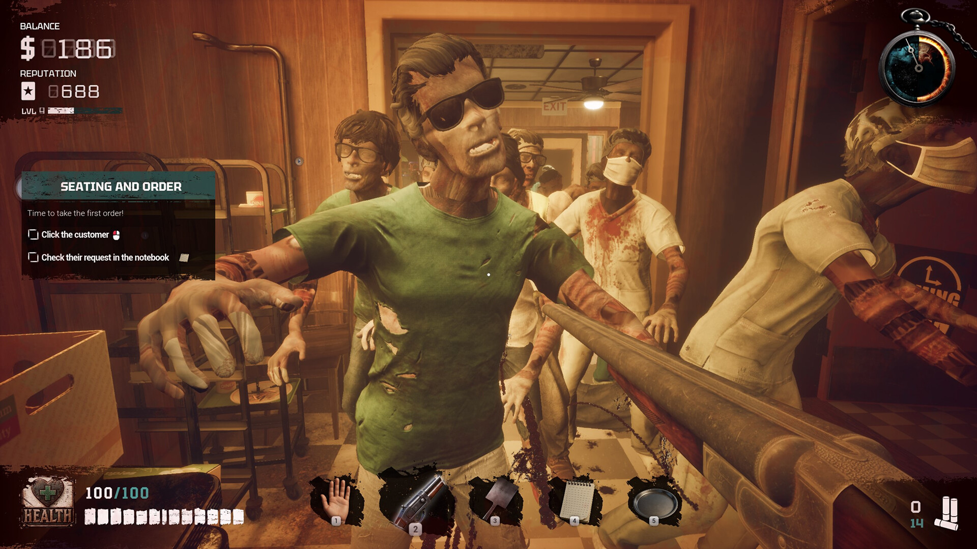 Zombie Diner Simulator 🥩 💀 screenshot 2