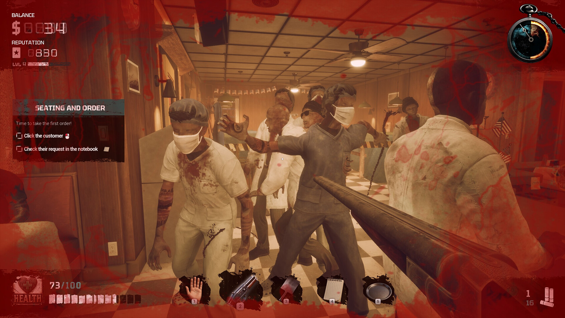 Zombie Diner Simulator 🥩 💀 screenshot 1