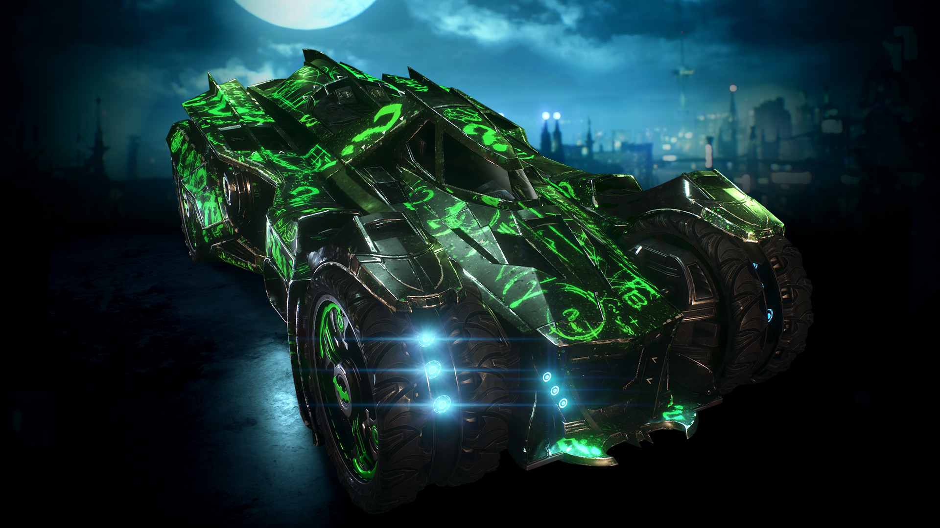 Riddler Themed Batmobile Skin screenshot 1