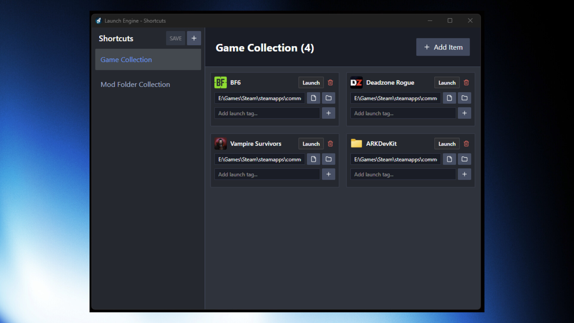 Launch Engine screenshot 4