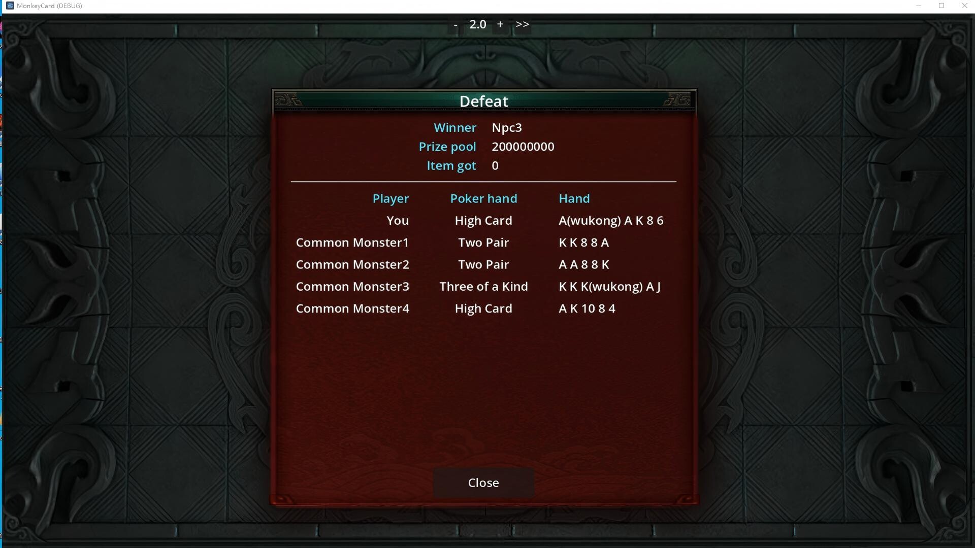 Myth Monkey Card screenshot 9