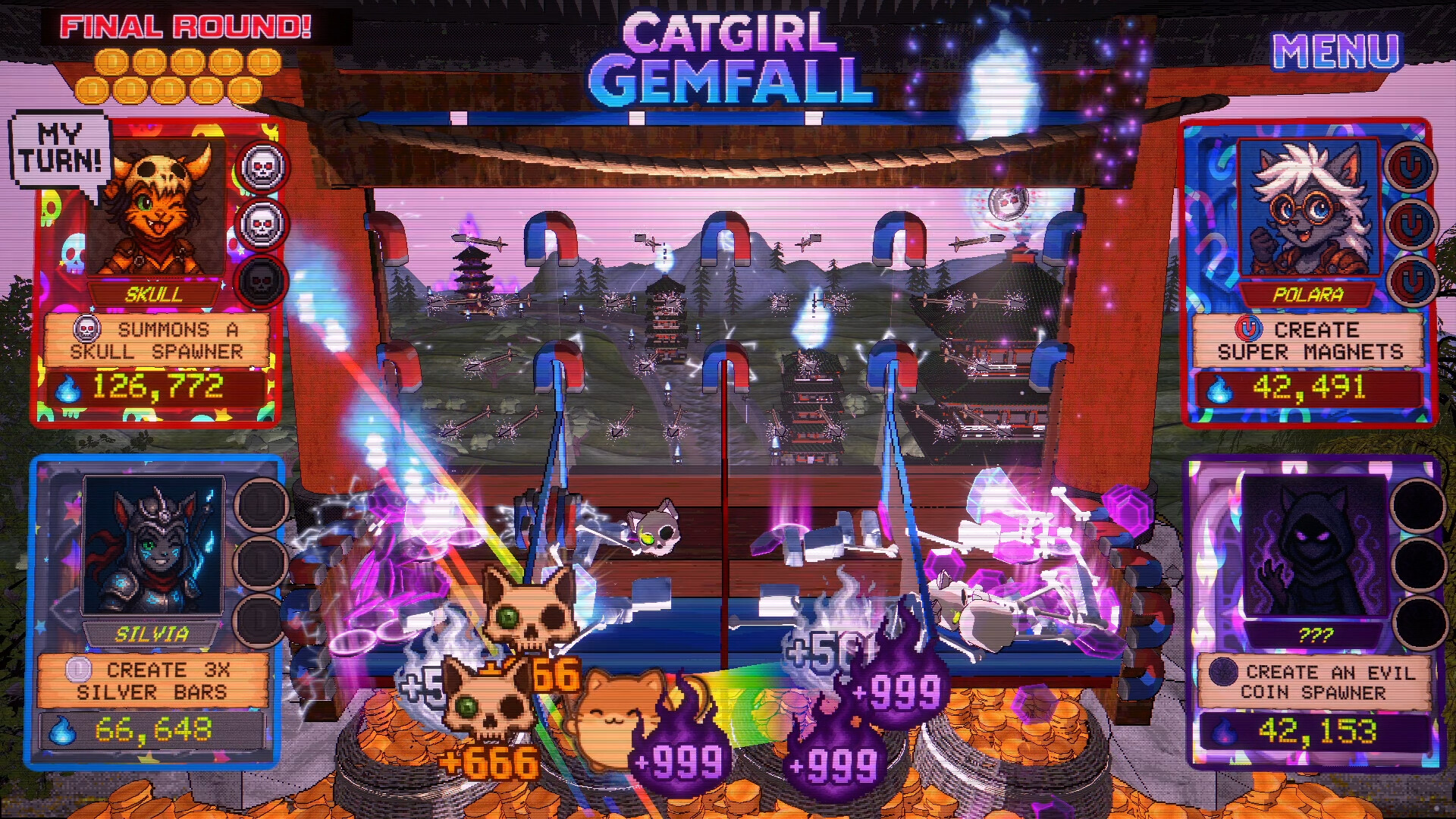 Catgirl Gemfall screenshot 8
