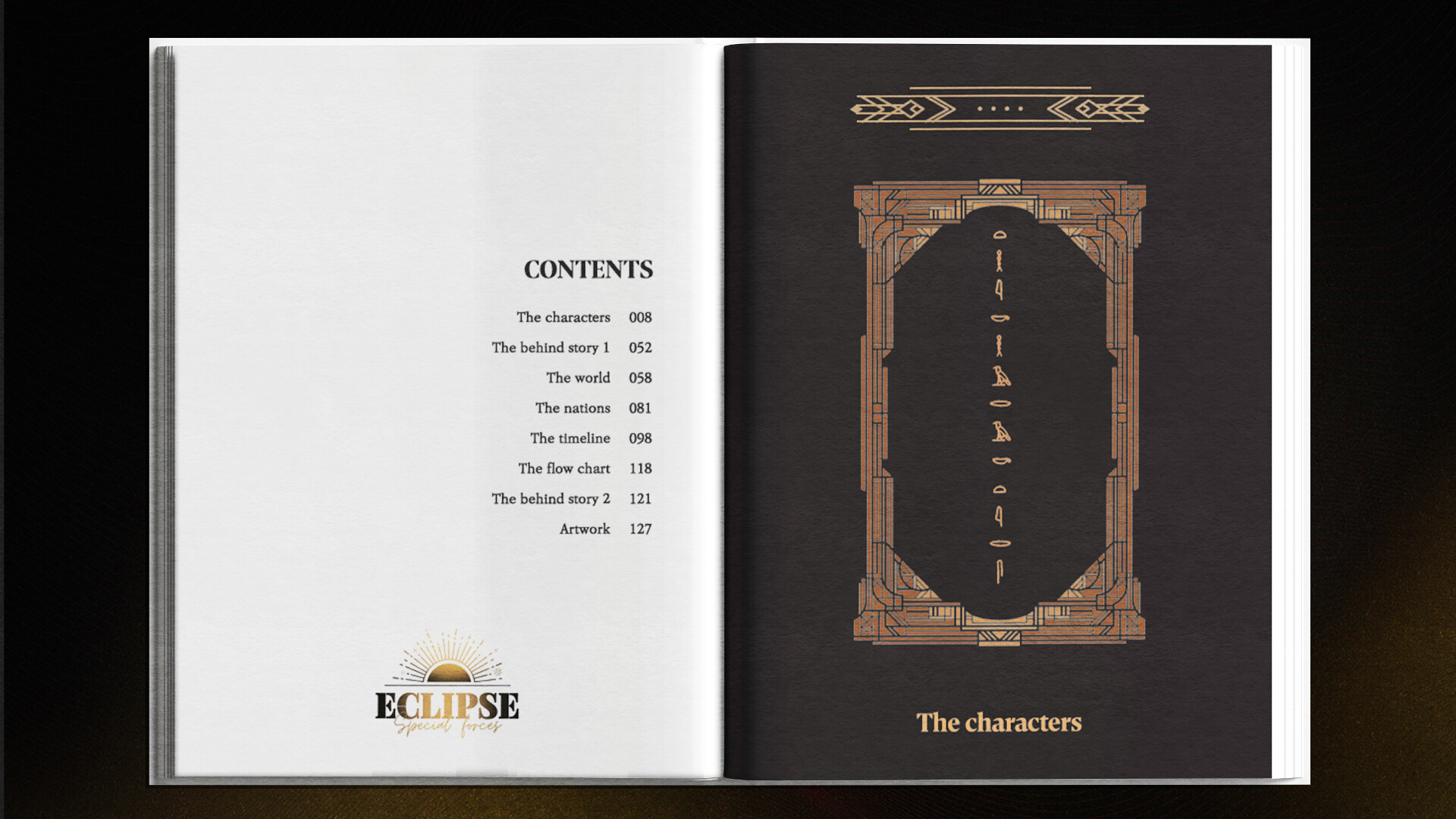 Eclipse : Special Forces_Digital Lorebook screenshot 2