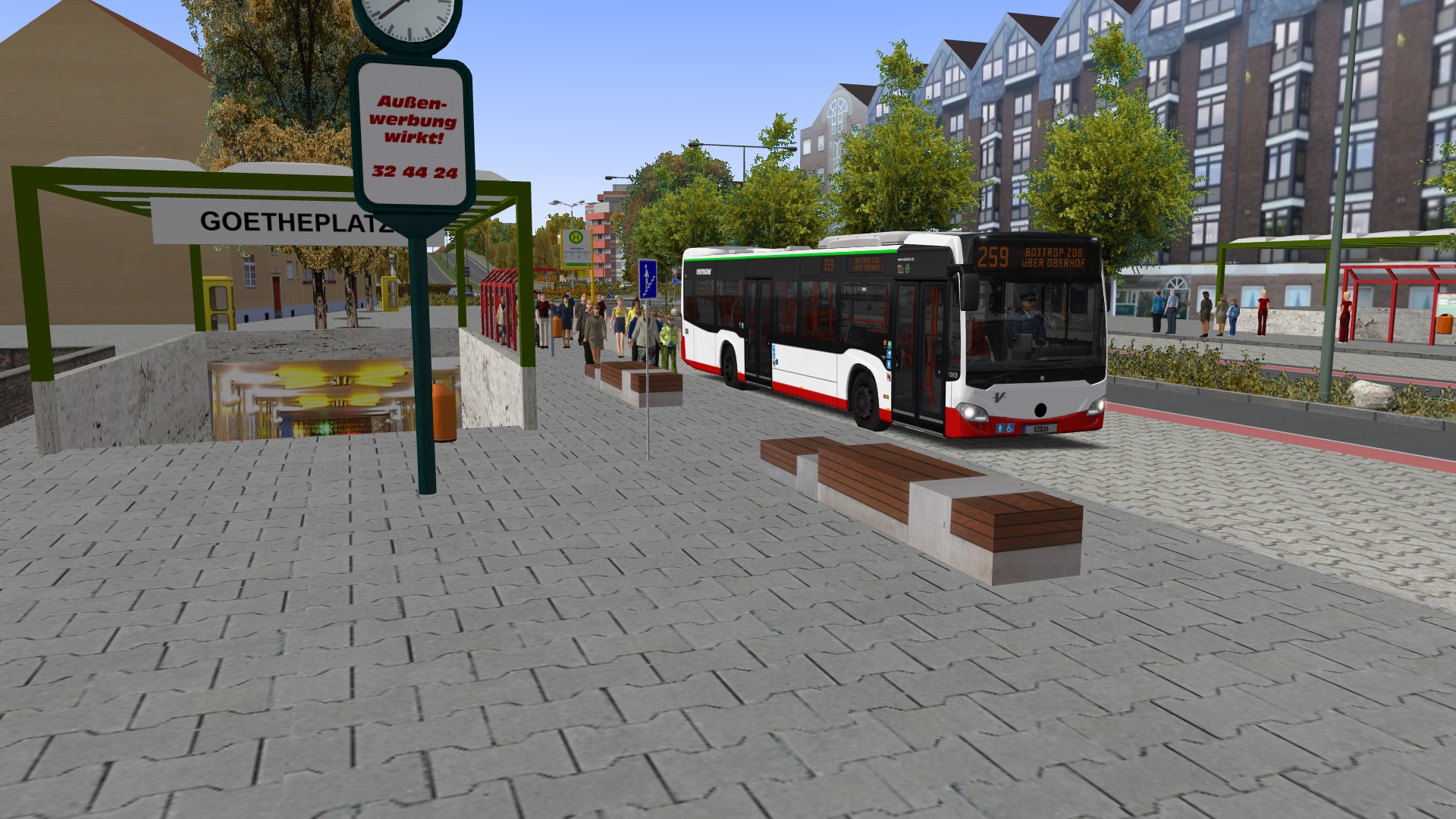 OMSI 2 Add-On Projekt Gladbeck screenshot 4