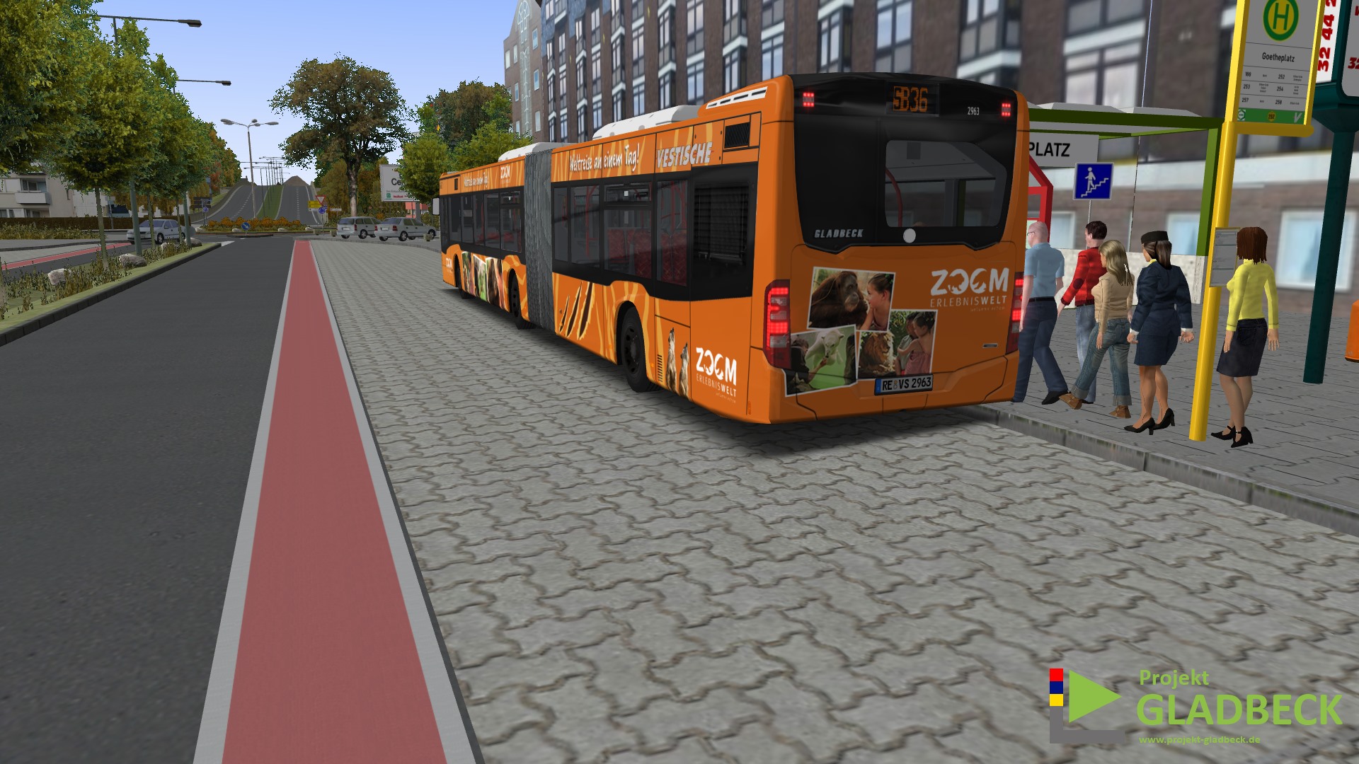 OMSI 2 Add-On Projekt Gladbeck screenshot 15