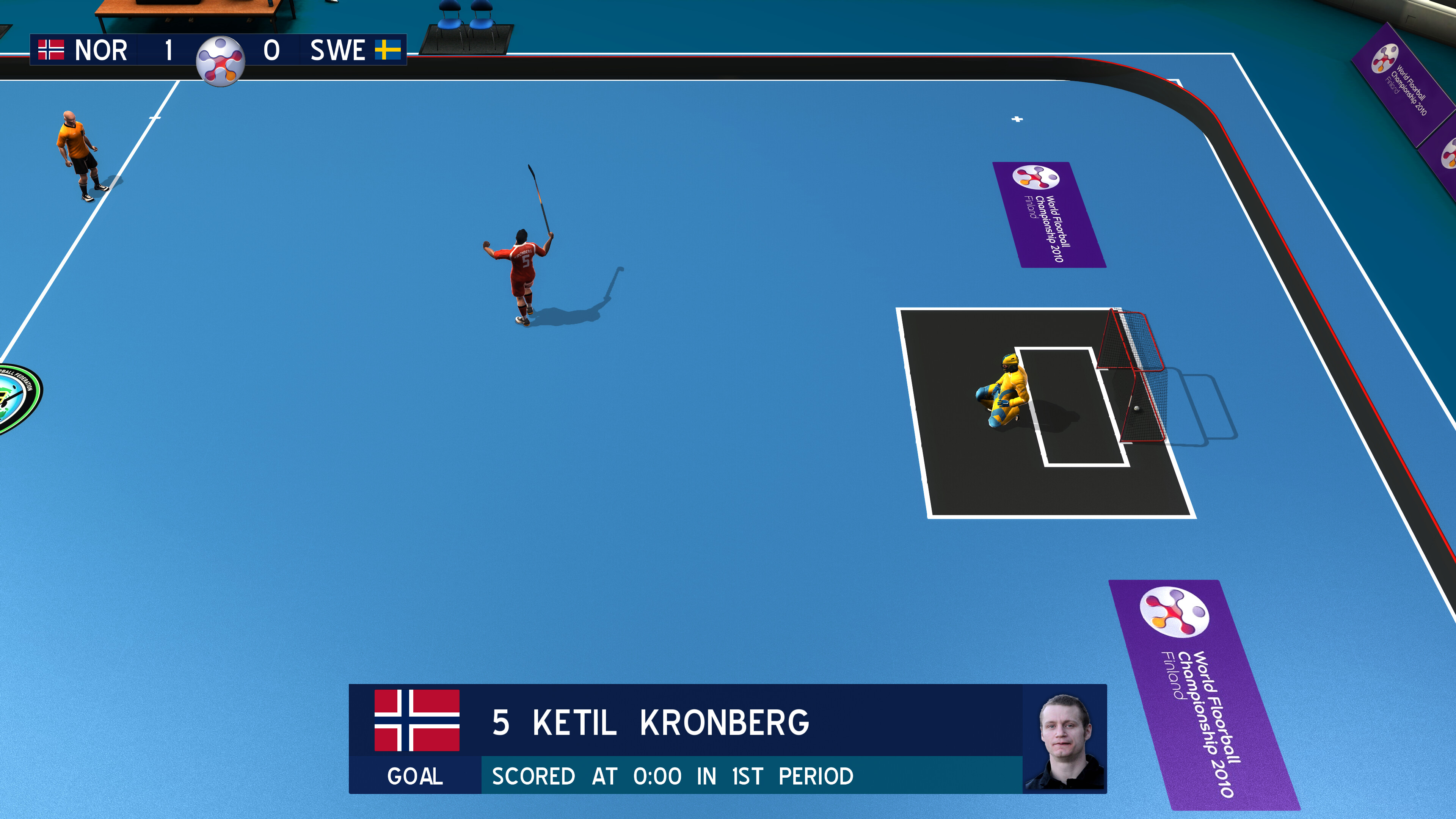 Floorball League 2010 screenshot 9