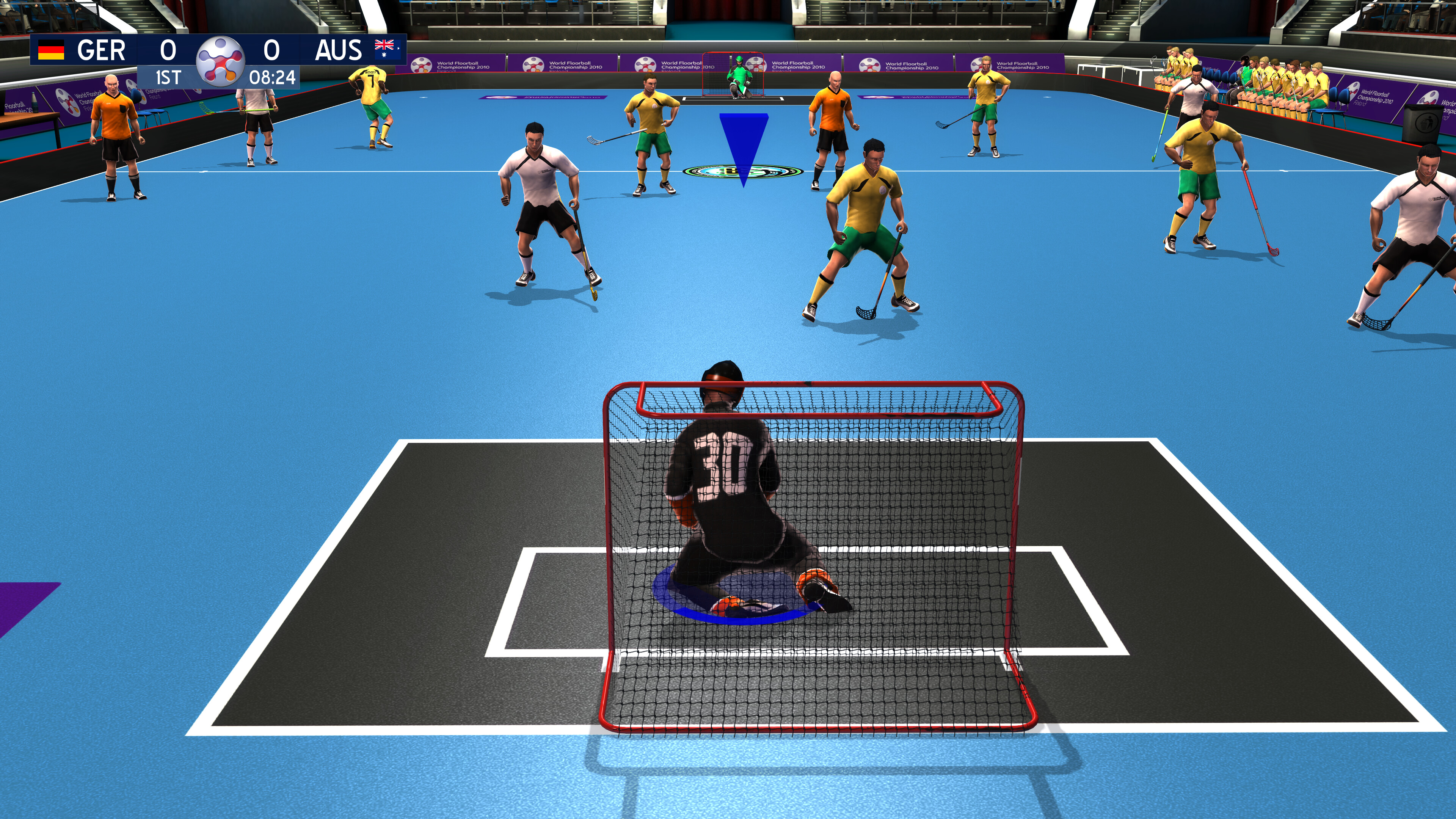 Floorball League 2010 screenshot 2