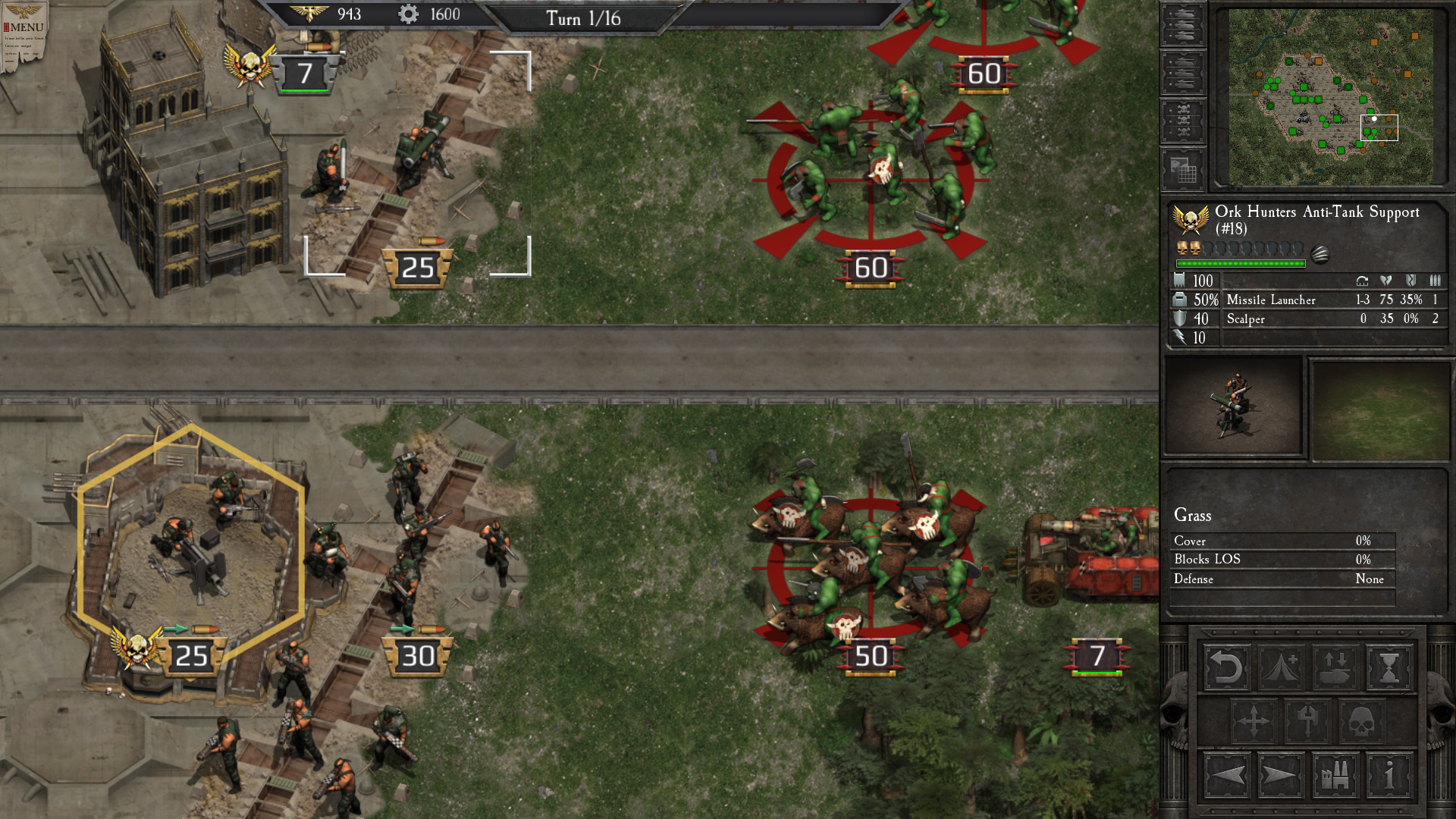 Warhammer 40,000: Armageddon - Ork Hunters (Classic) screenshot 8