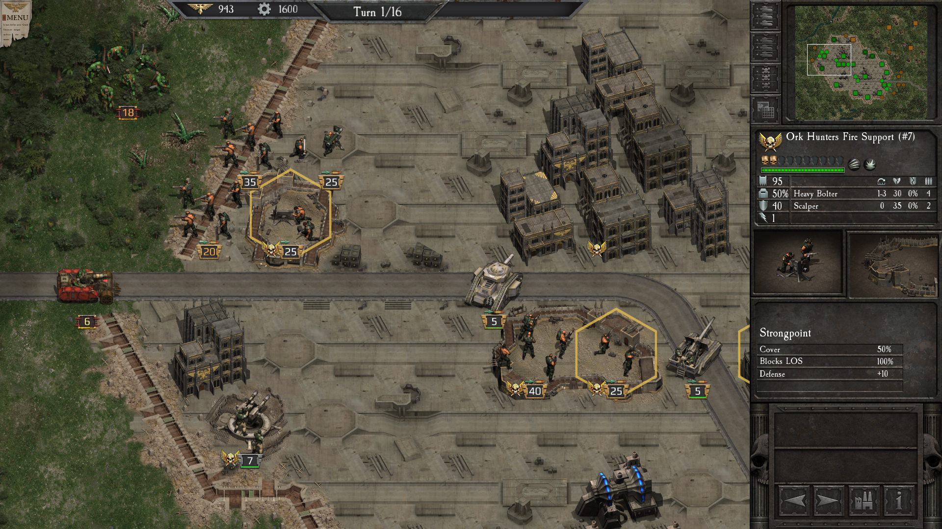 Warhammer 40,000: Armageddon - Ork Hunters (Classic) screenshot 11
