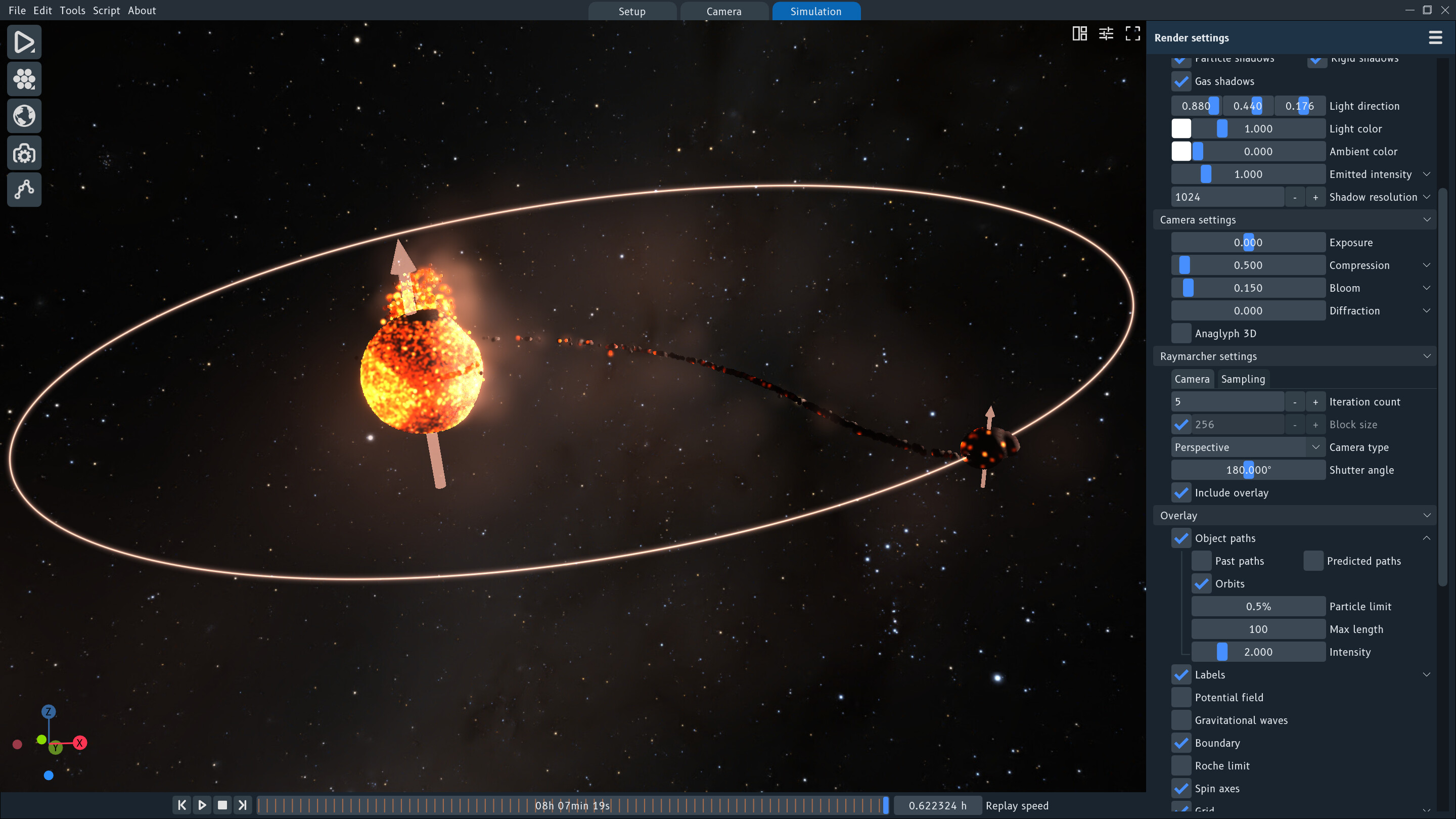 SpaceSim screenshot 1