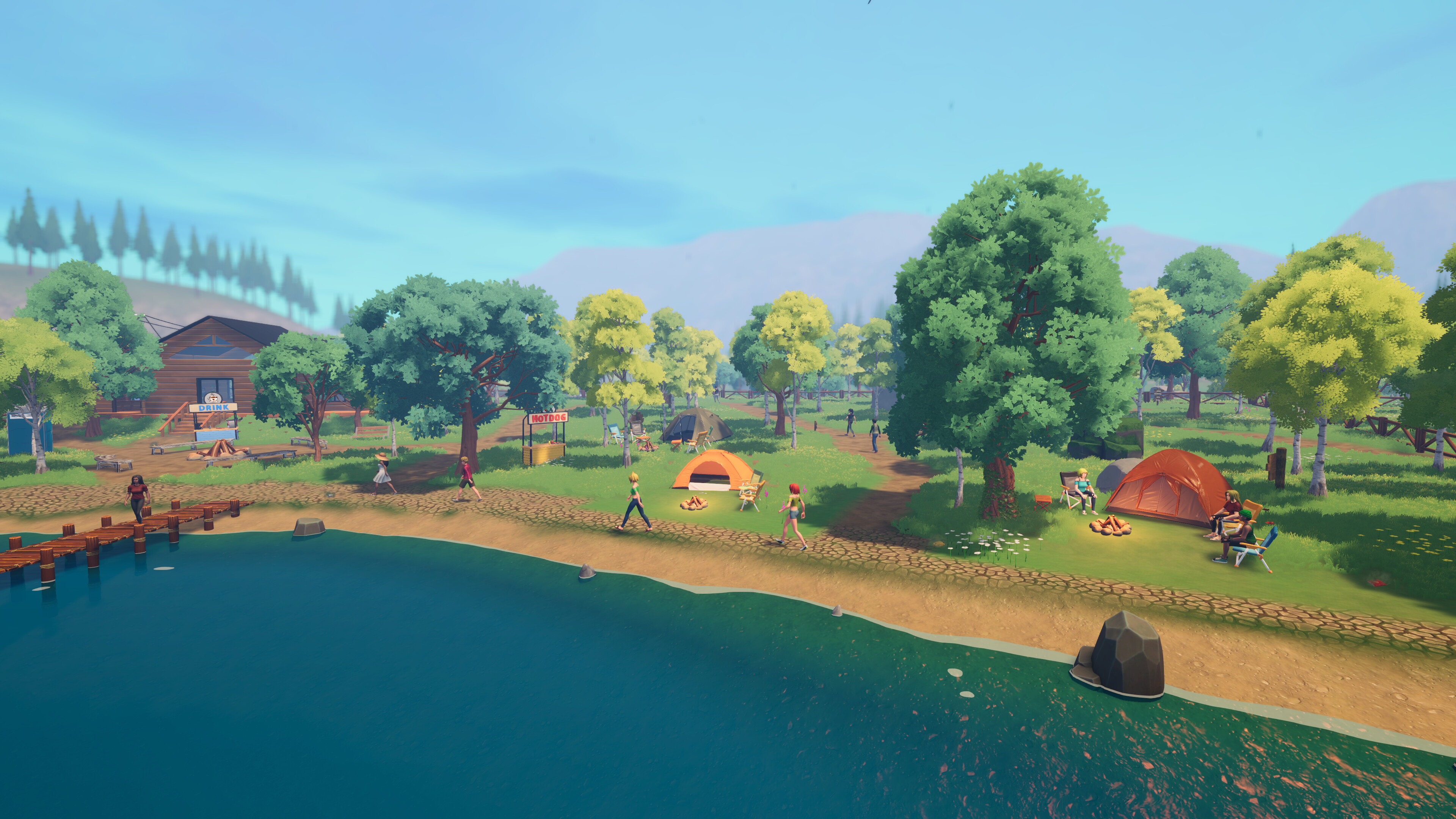 Camp Manager Simulator screenshot 1