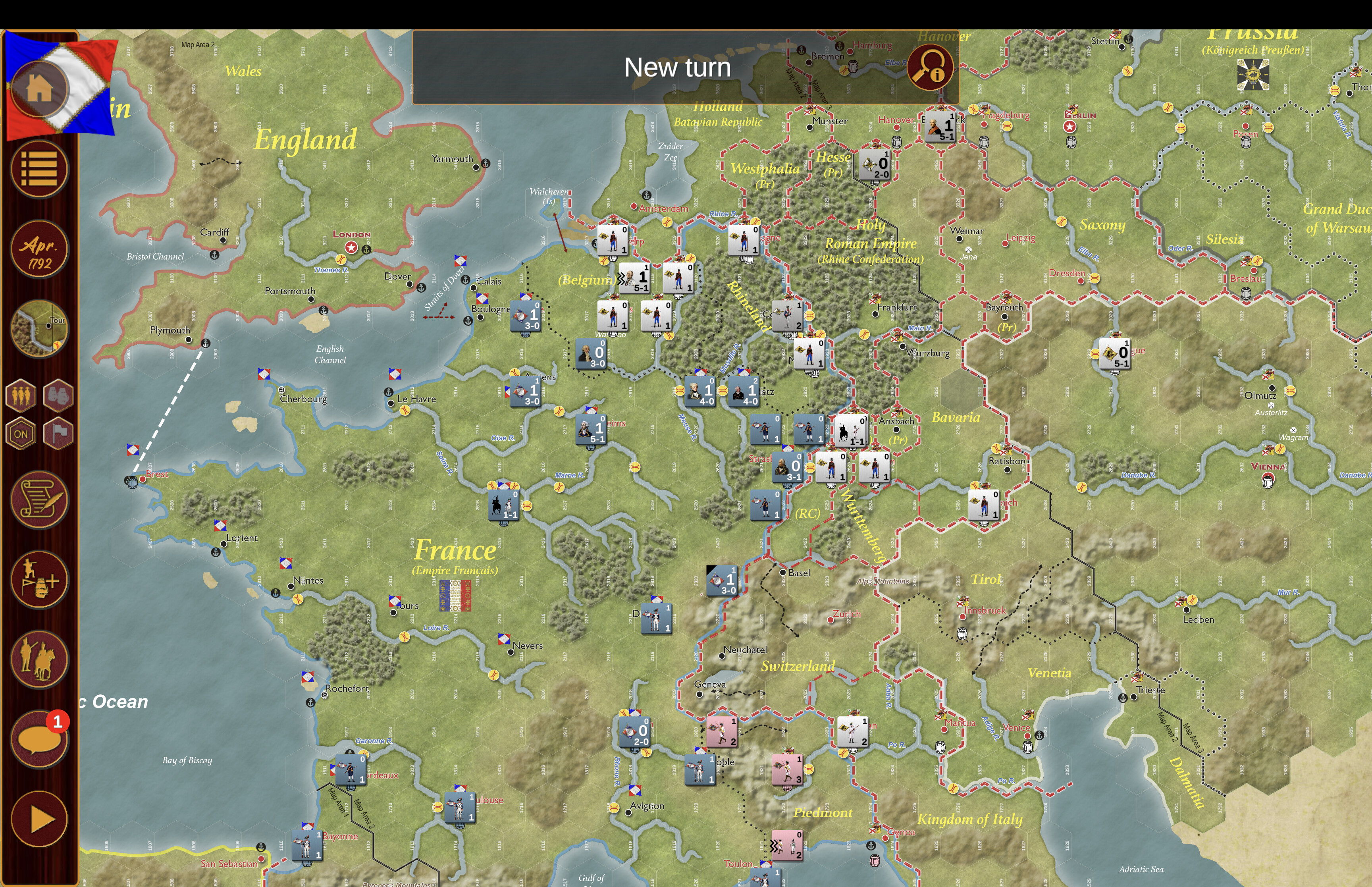 Napoleon's Eagles - Game of the Napoleonic Wars : La Marseillaise + Fog of War - image 2
