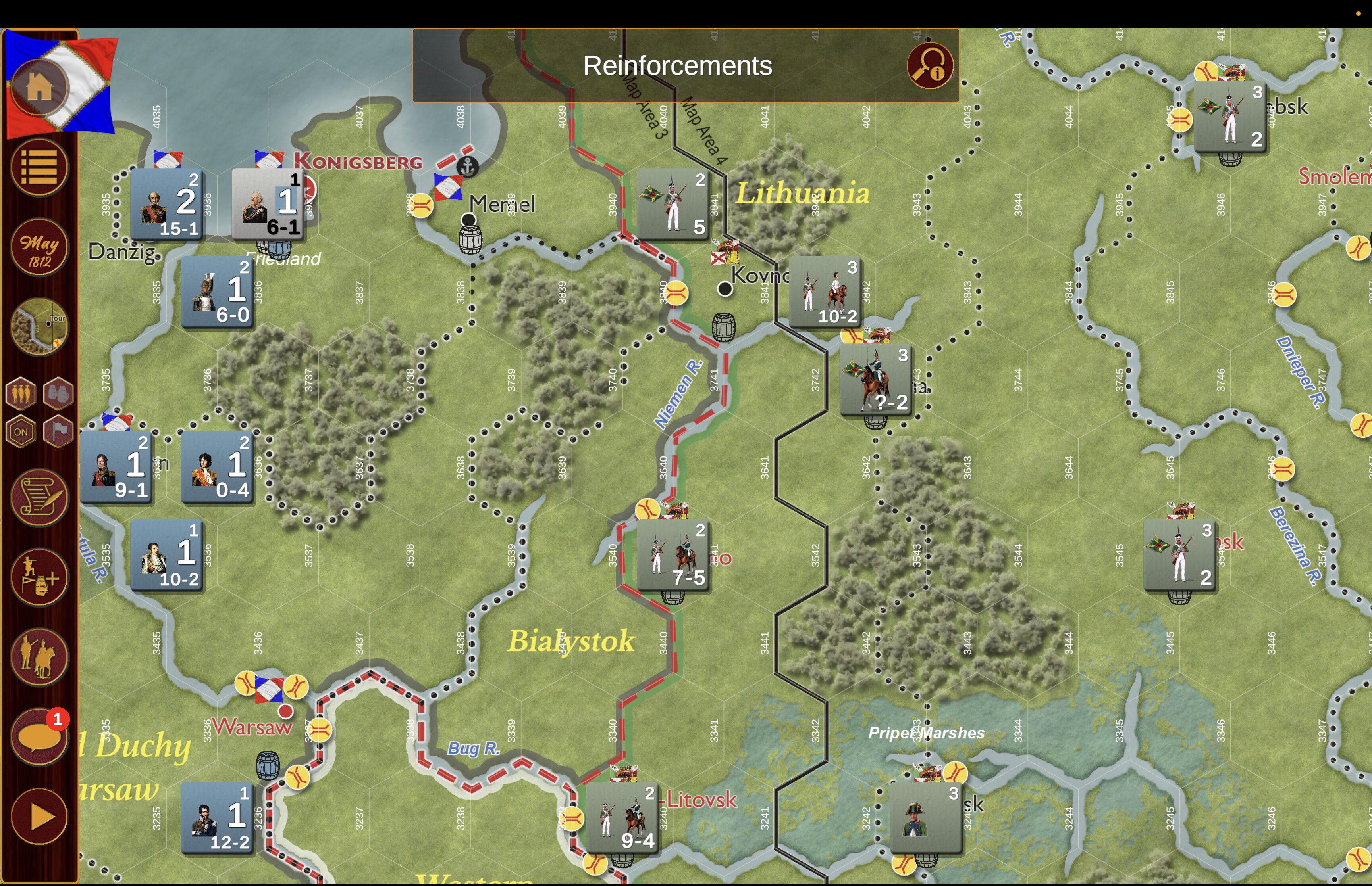 Napoleon's Eagles - Game of the Napoleonic Wars : La Marseillaise + Fog of War - image 3