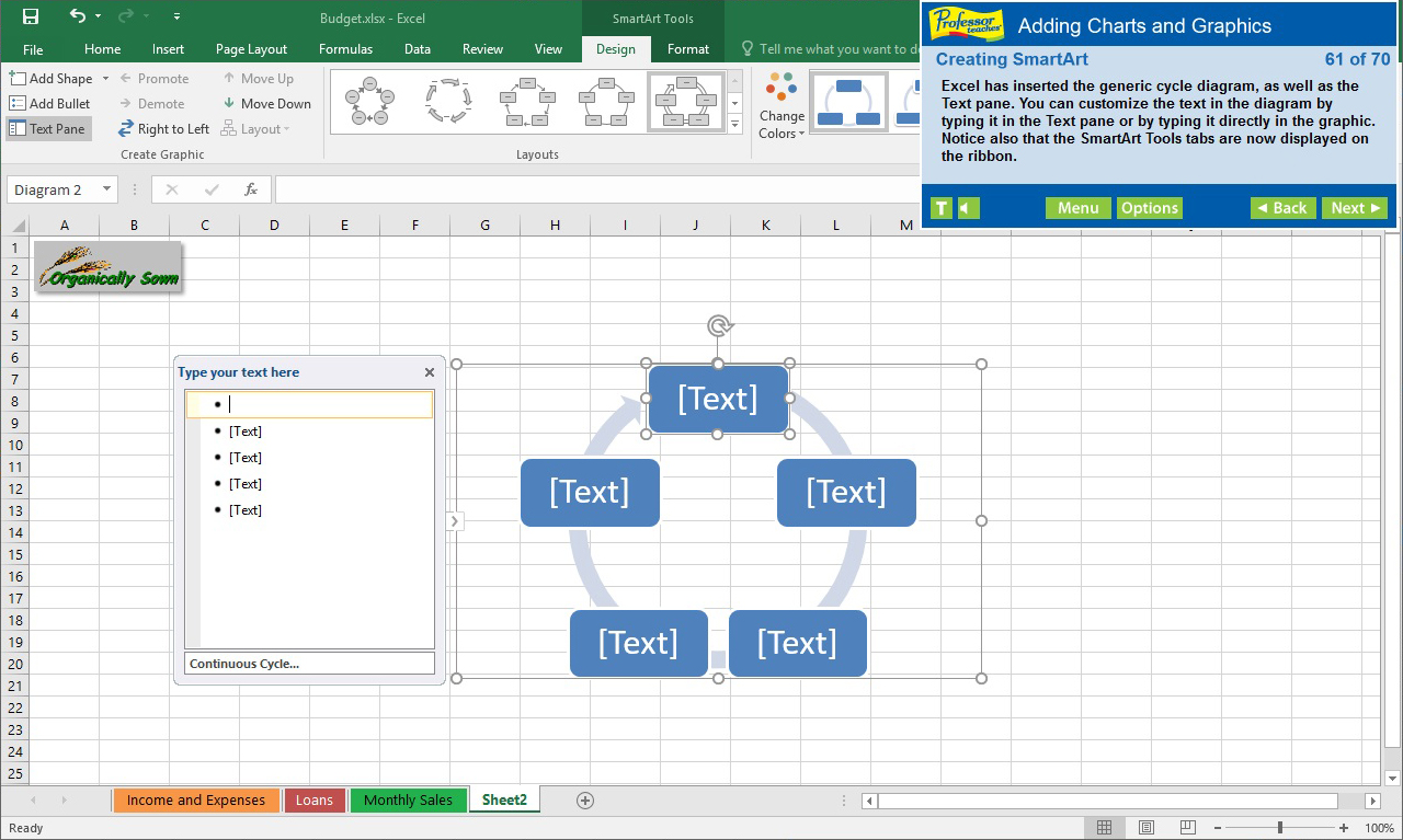 Professor Teaches Excel 2016 screenshot 5